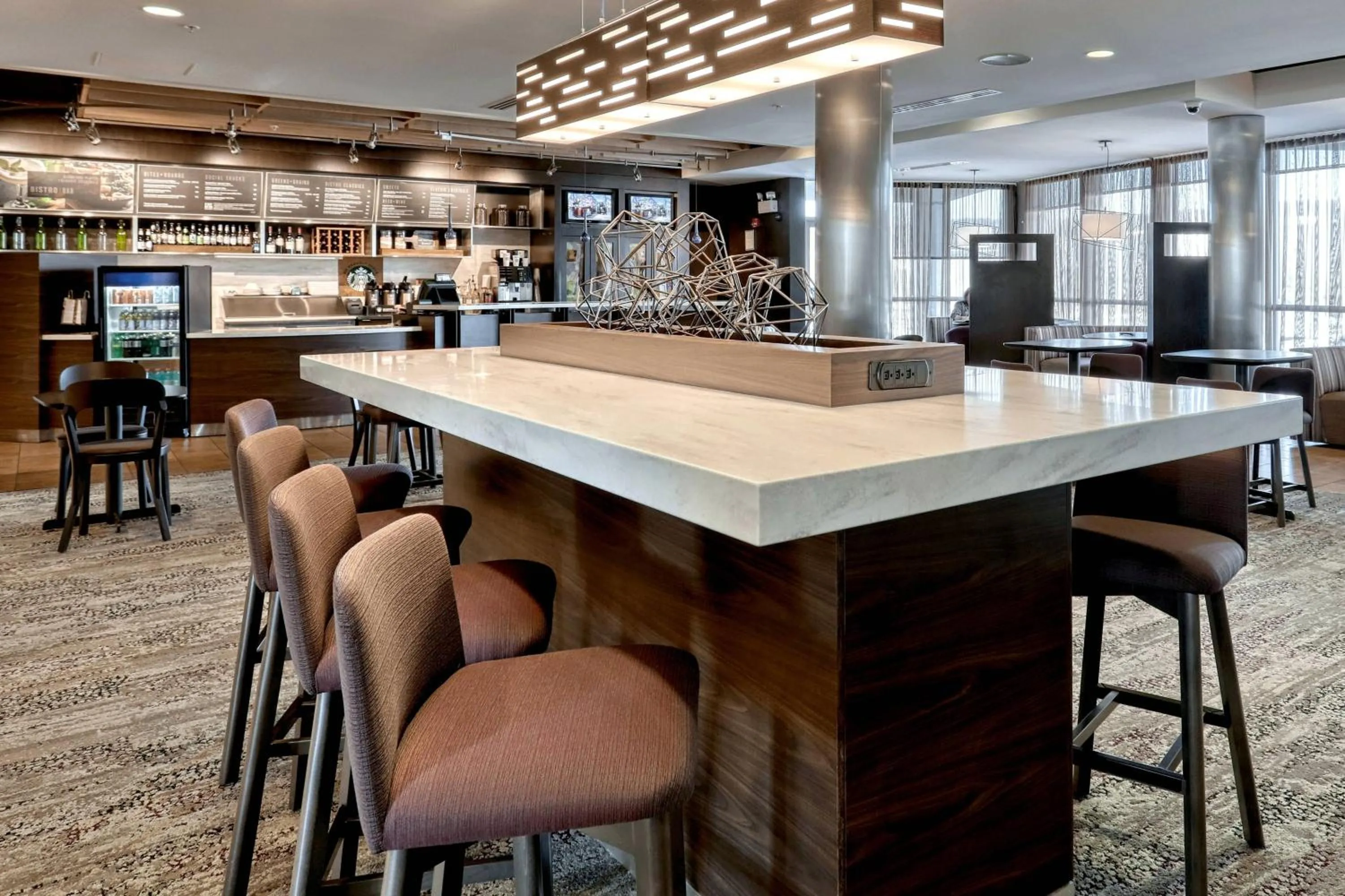 Restaurant/places to eat in Courtyard by Marriott York