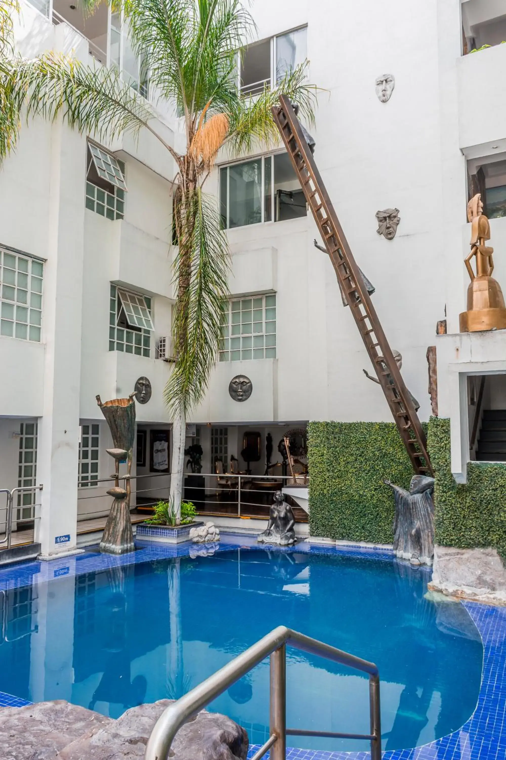 Swimming pool in European Life Style Executive Suites Swimming pool in European Life Style Executive Suites