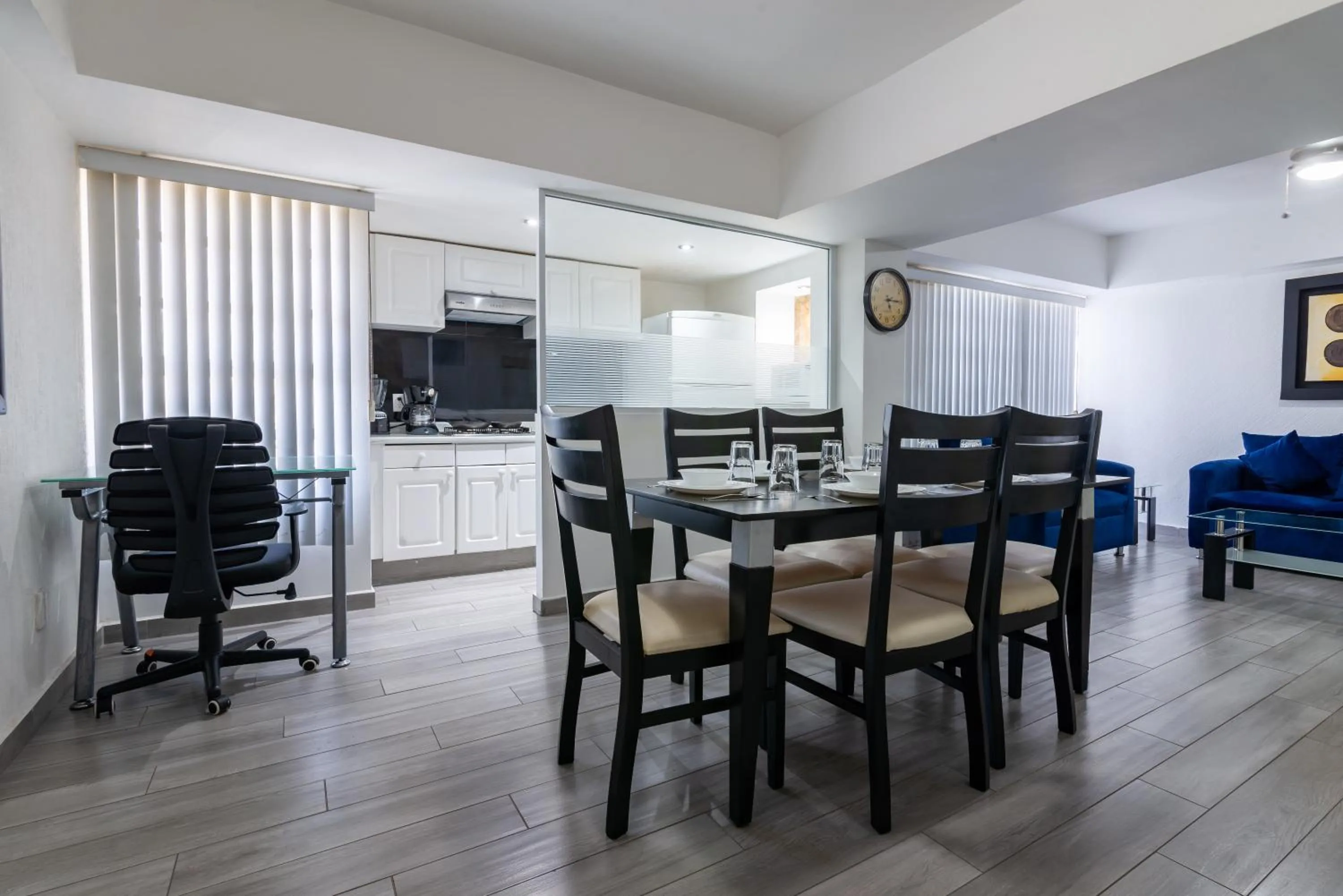 Dining area in European Life Style Executive Suites