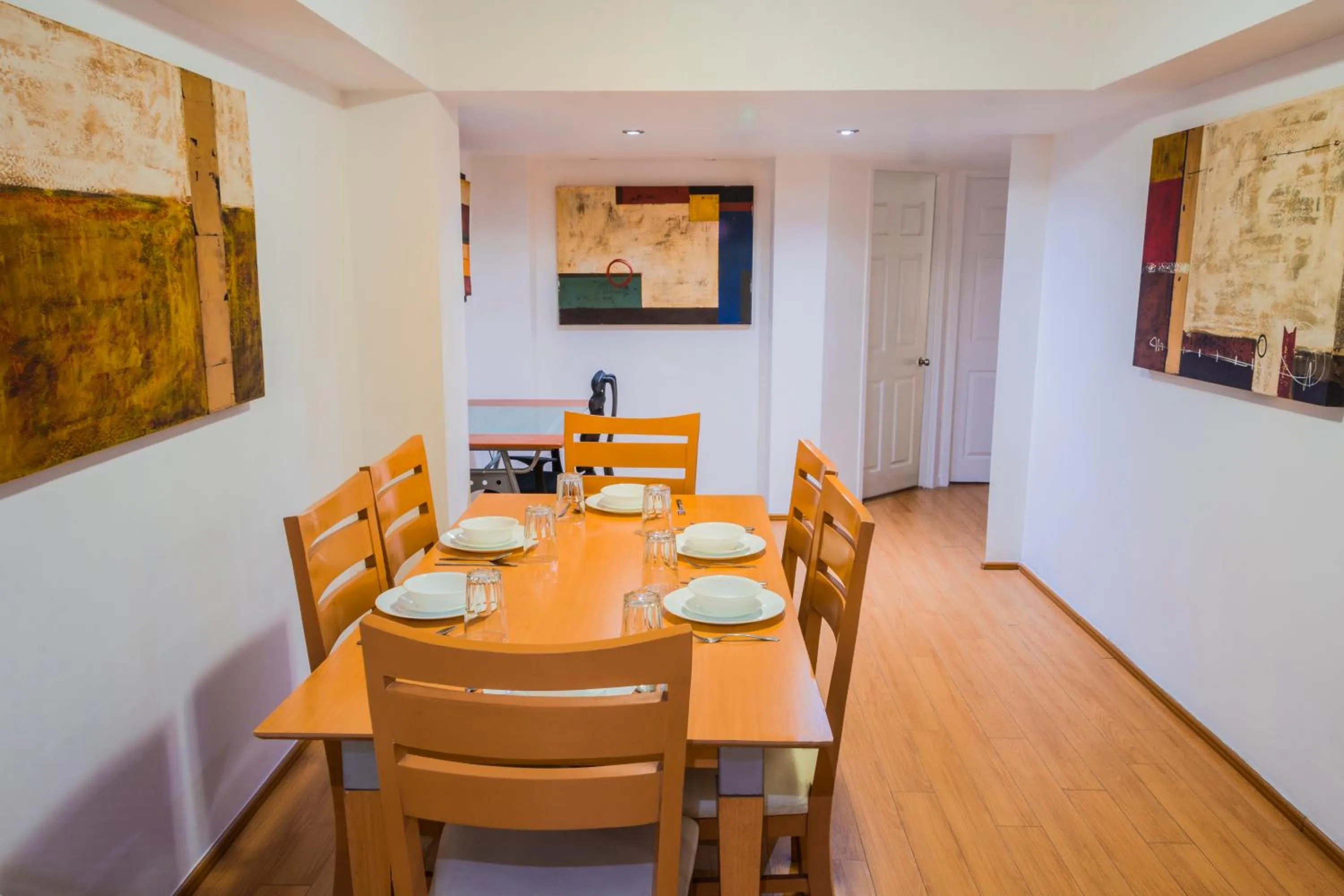 Dining area in European Life Style Executive Suites