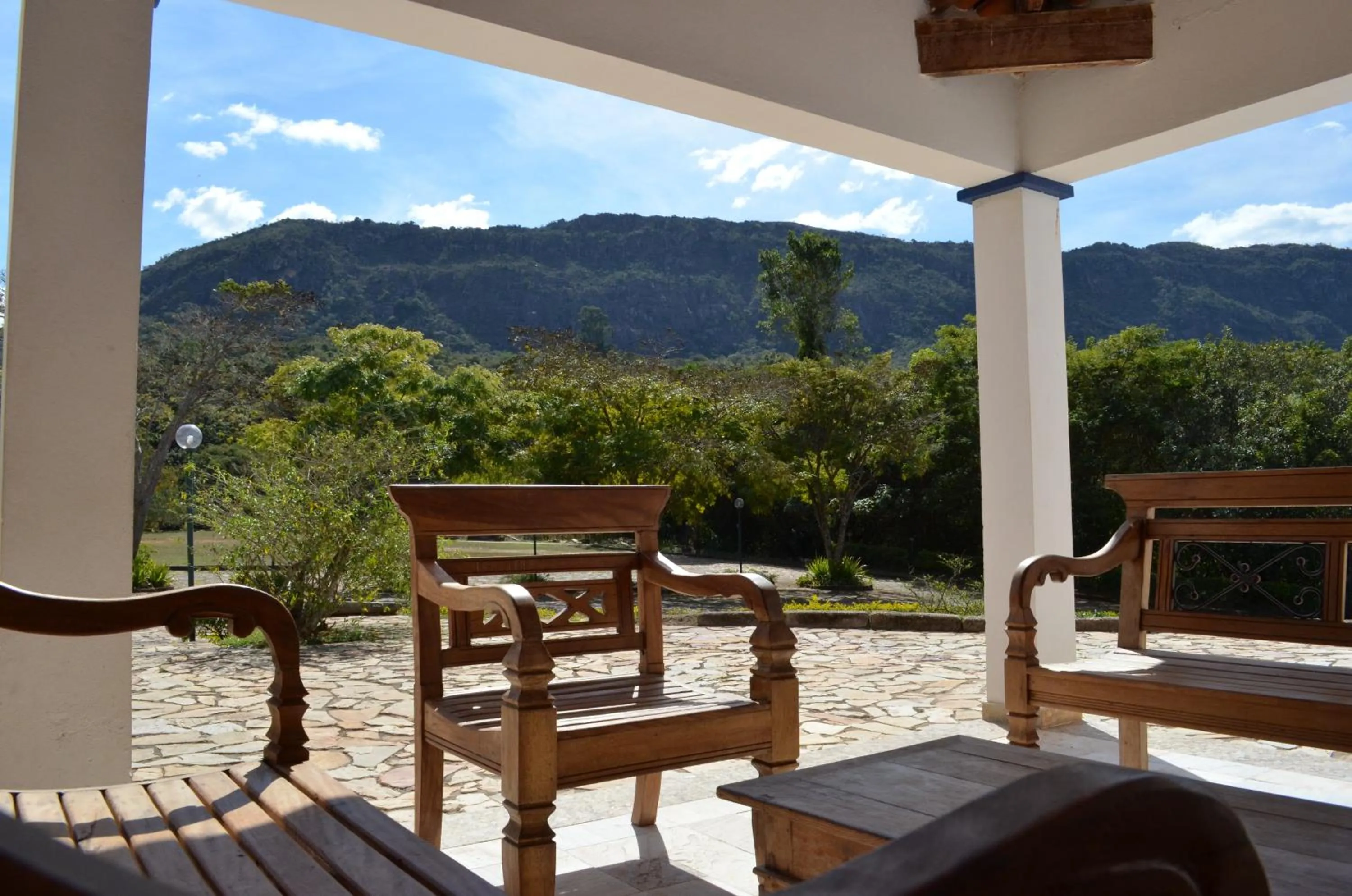 Patio in Pousada Candonga da Serra