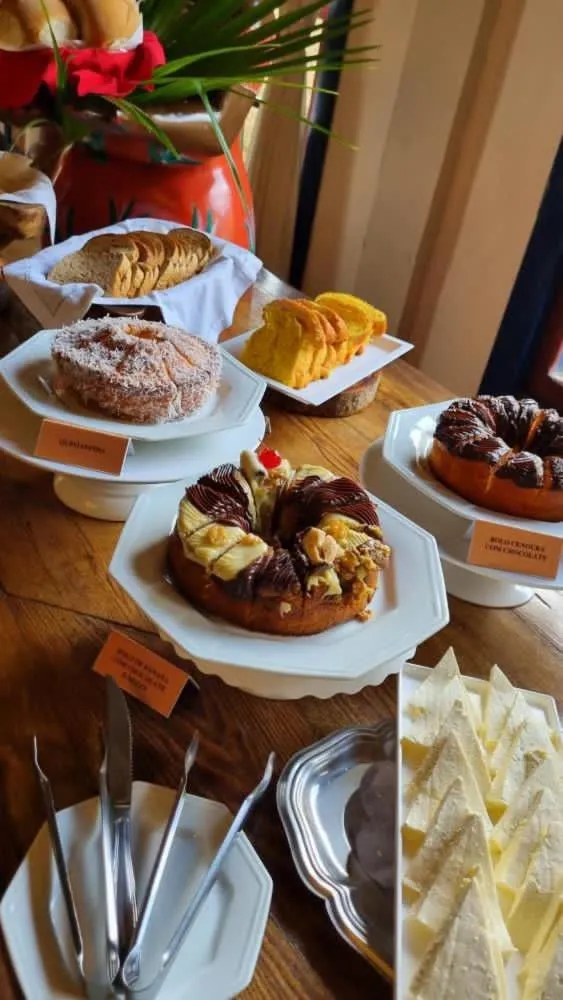 Breakfast in Pousada Candonga da Serra