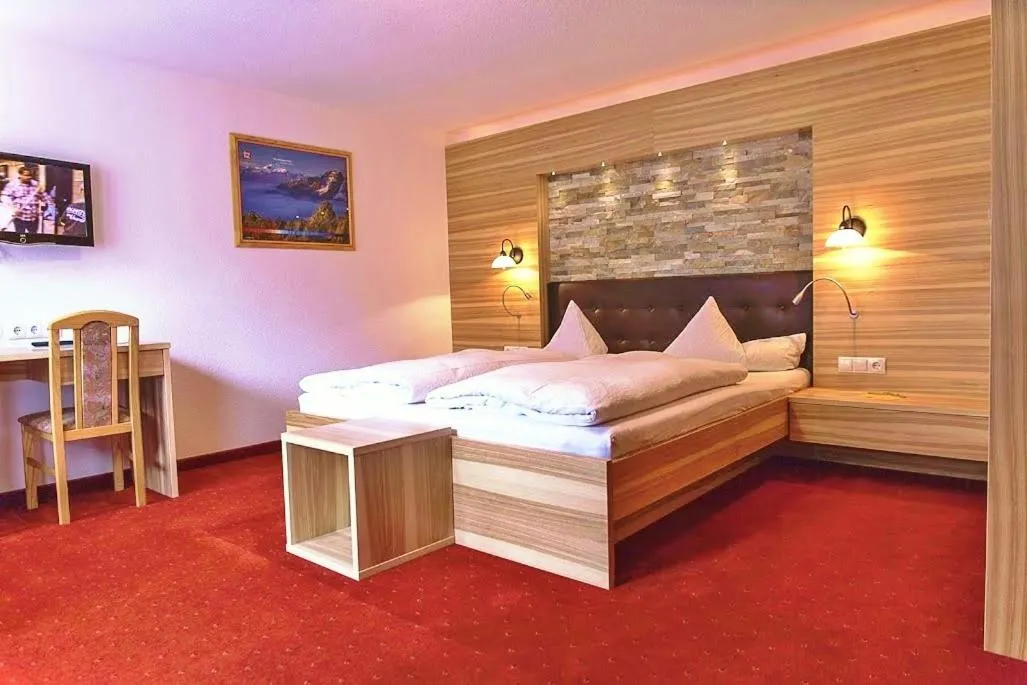 Decorative detail, Bed in Haus Gisela