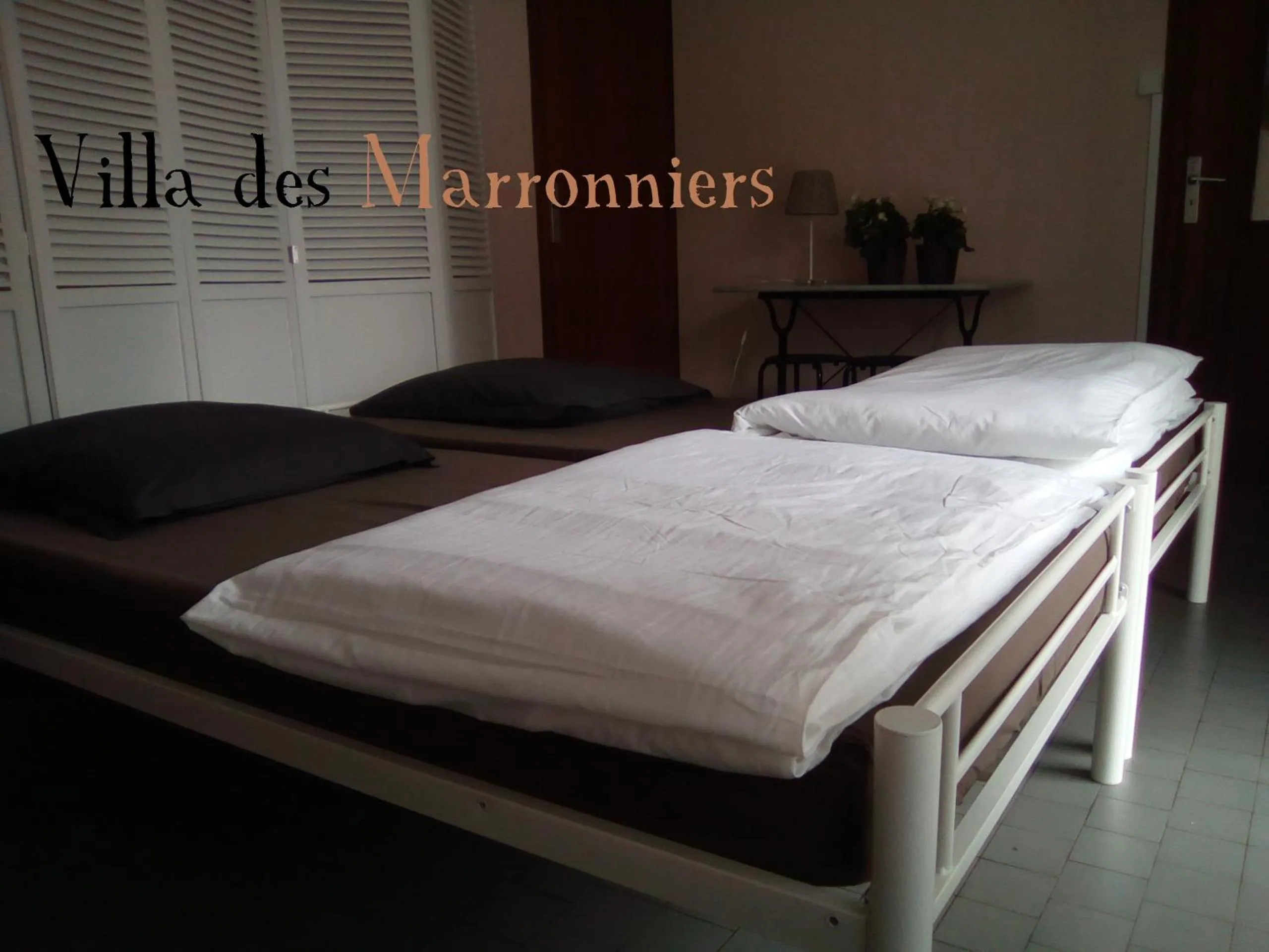 Bed in Villa Des Marronniers