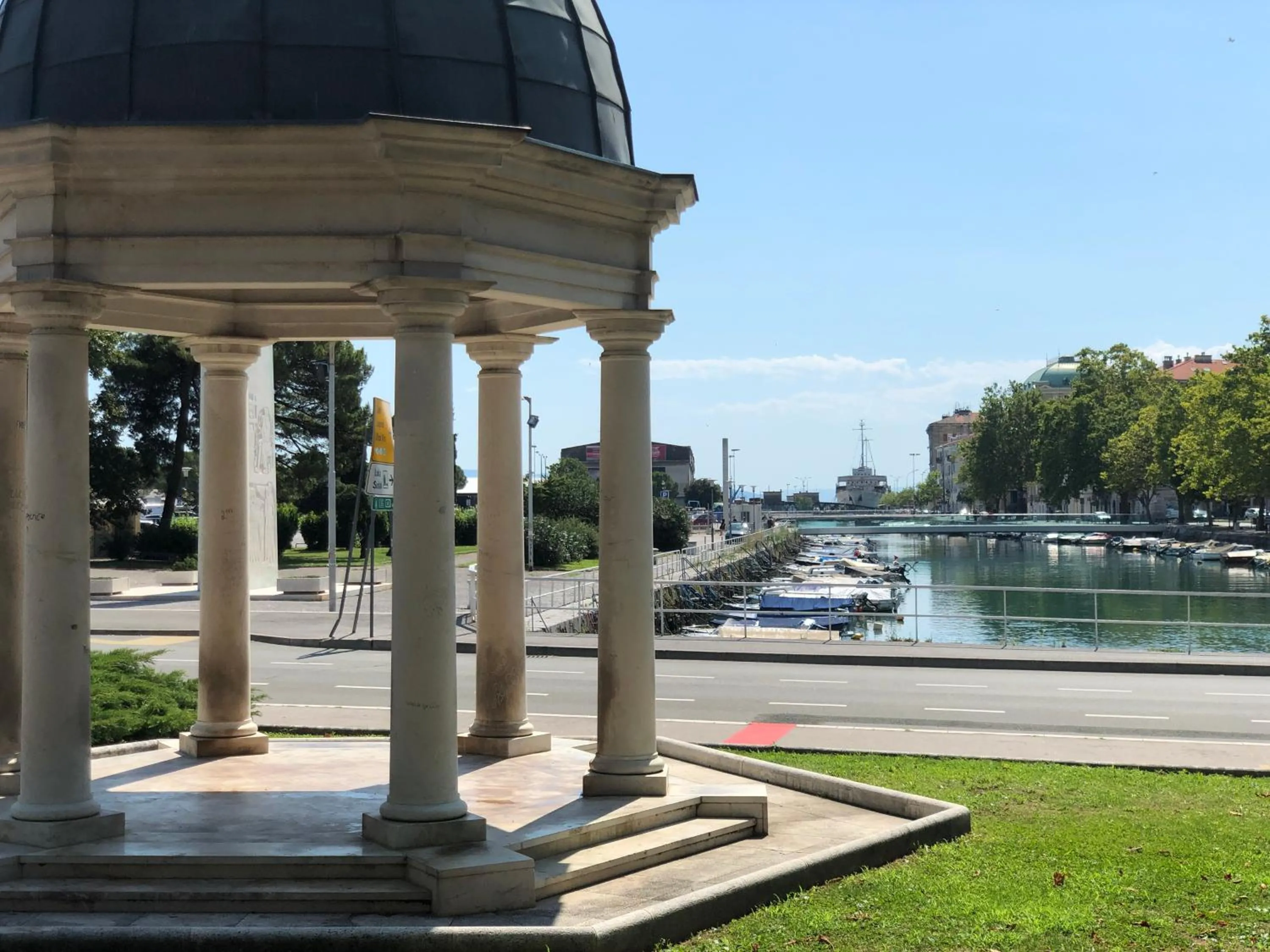 Landmark view in Rijeka Apartments TERRA I & II