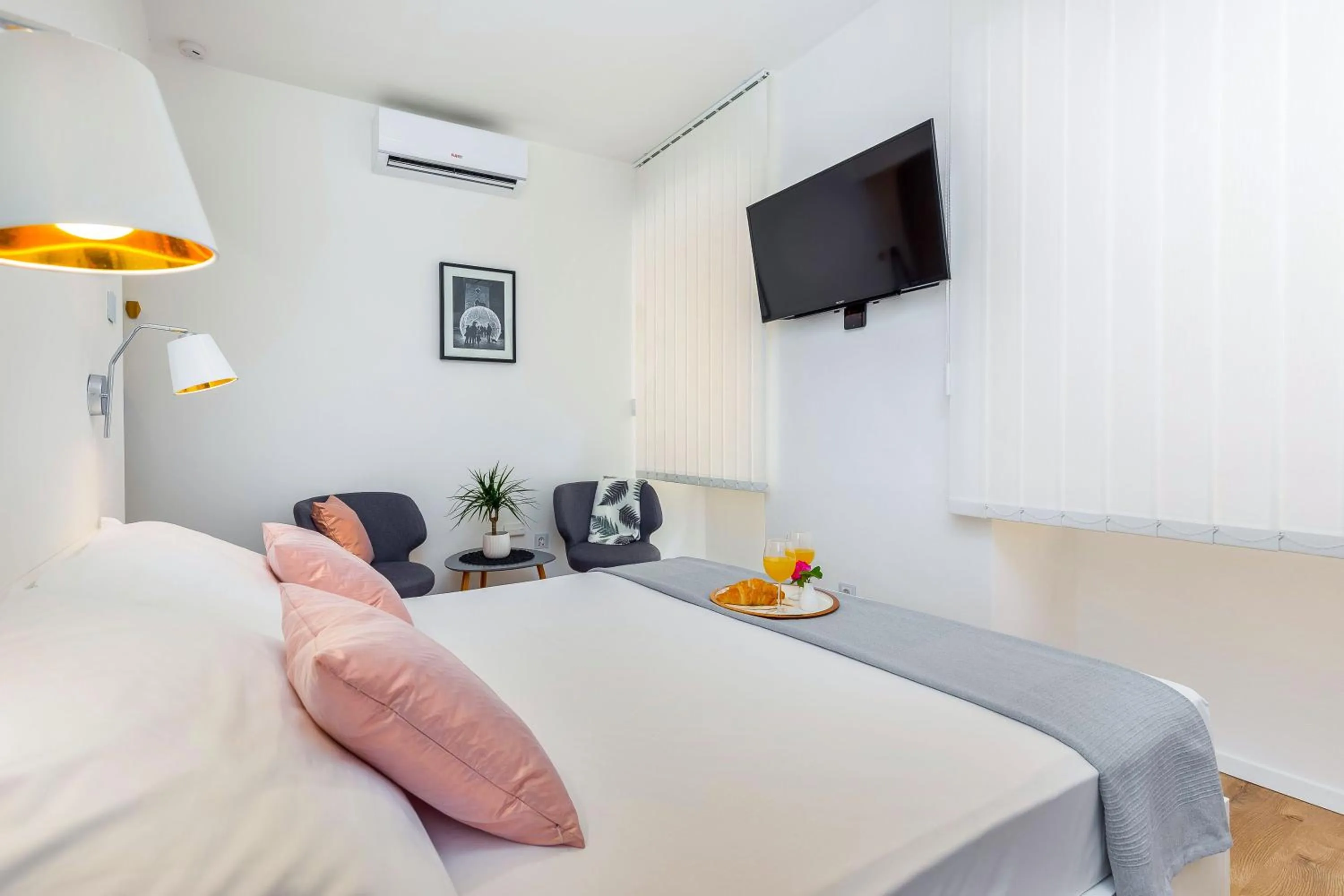 Bed in Rijeka Apartments TERRA I & II