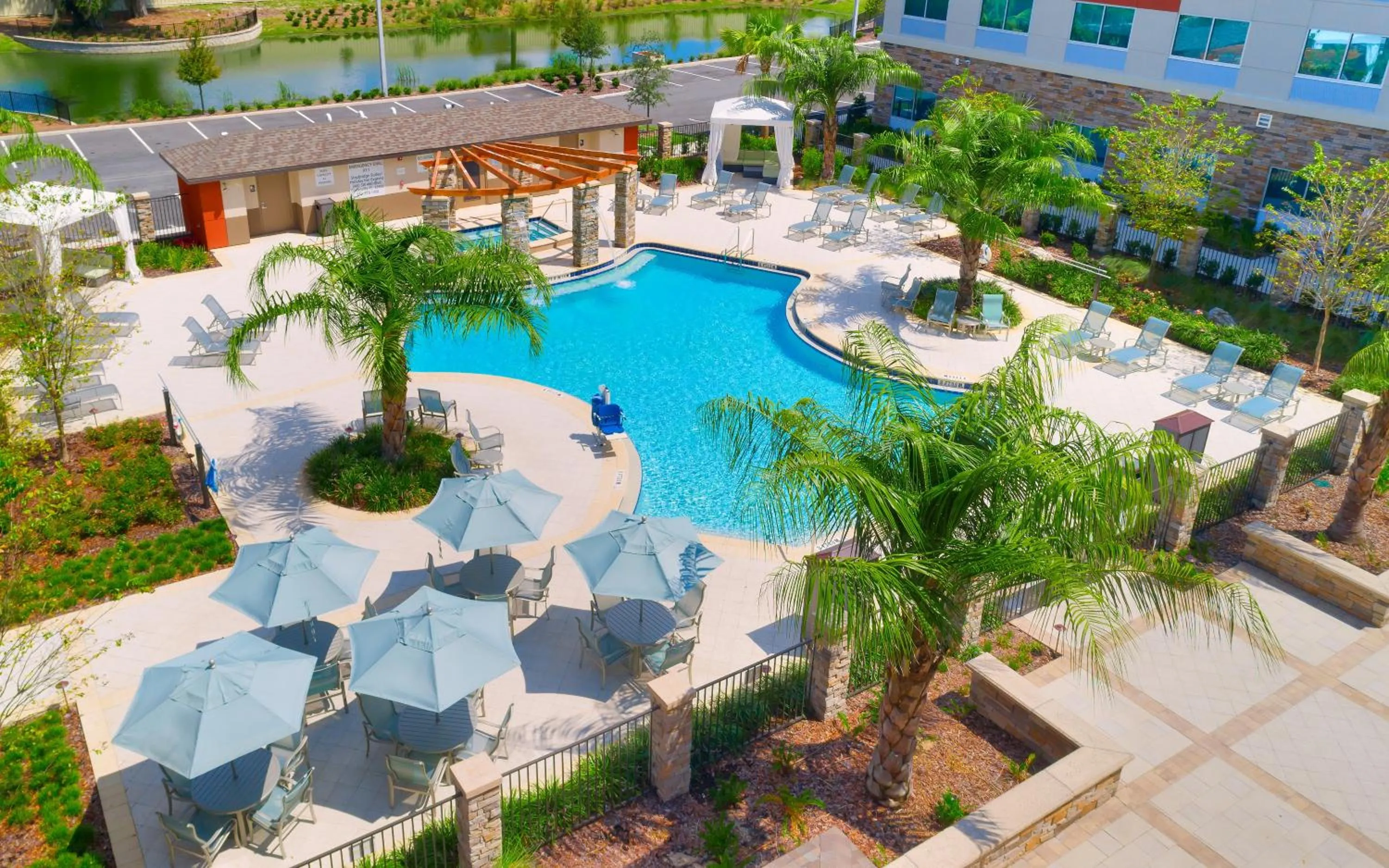 Swimming pool in Holiday Inn Express & Suites - Gainesville I-75 by IHG