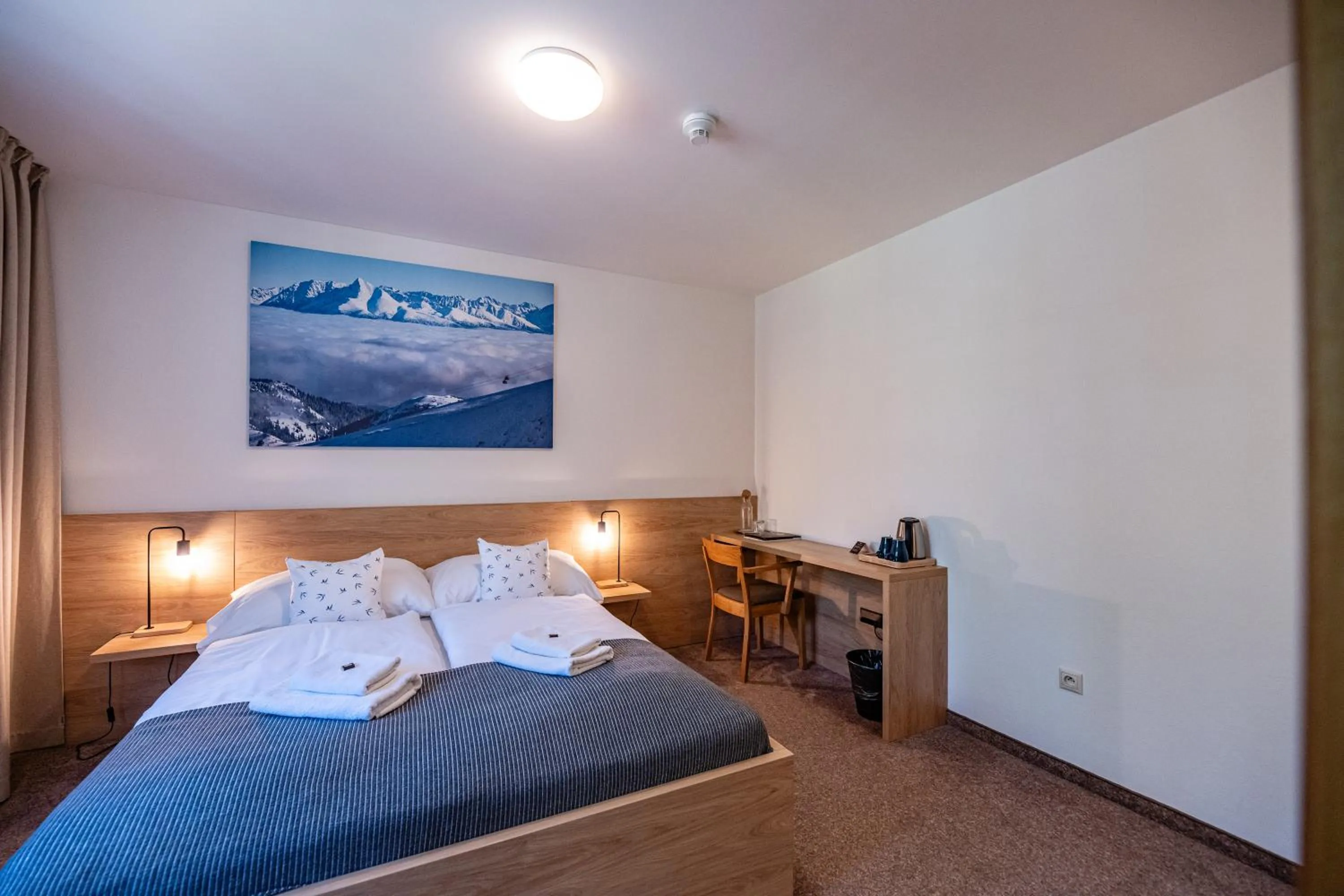 Bedroom, Bed in Hotel Jasná