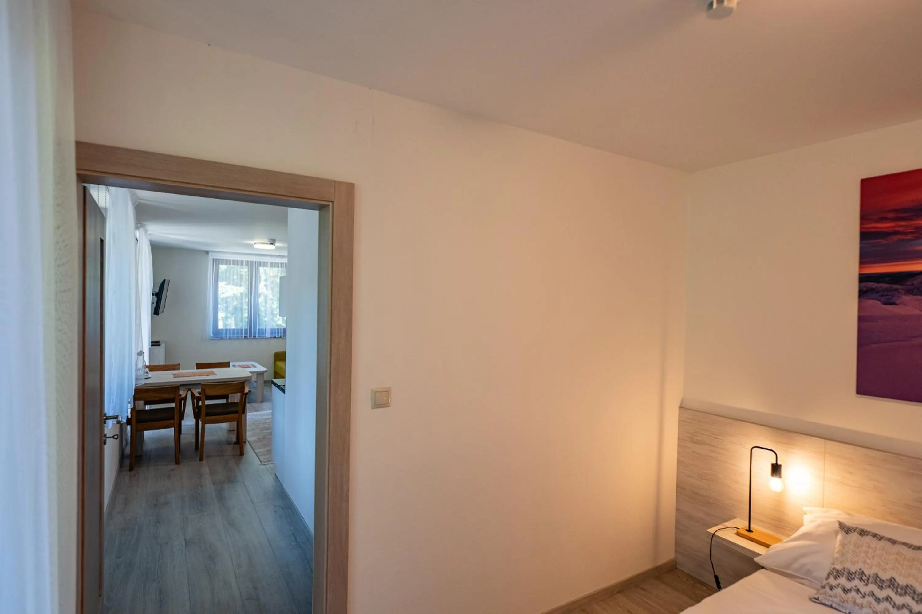 Living room, Bed in Hotel Jasná