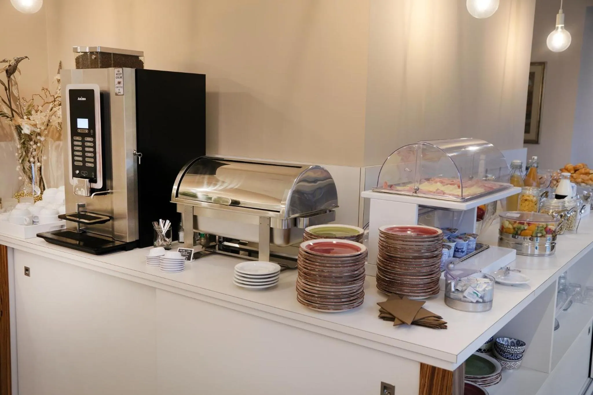 Buffet breakfast in Hotel Buena Onda