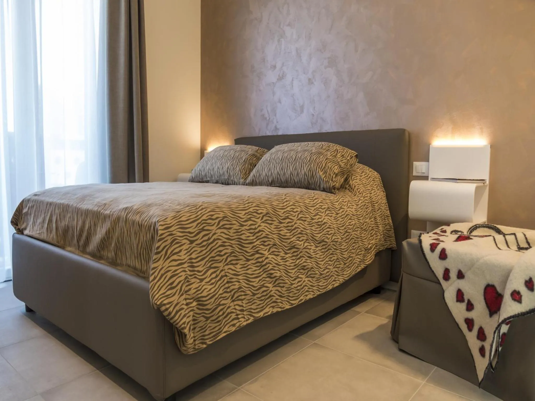 Bedroom, Bed in Hotel Buena Onda