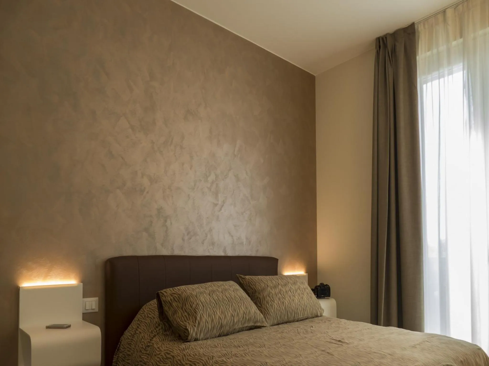 Bedroom, Bed in Hotel Buena Onda