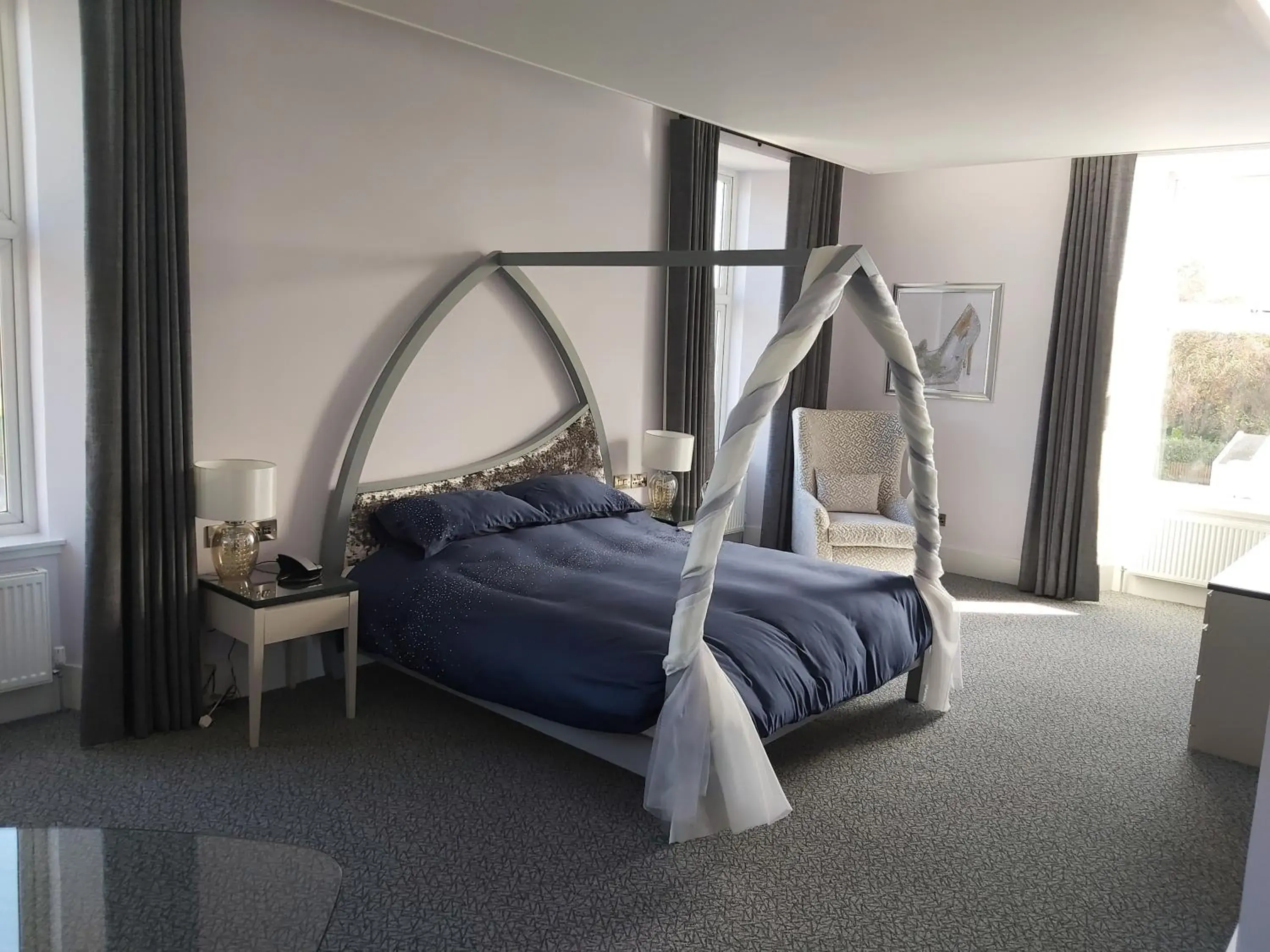 Bed in Dean Park Hotel Bed in Dean Park Hotel