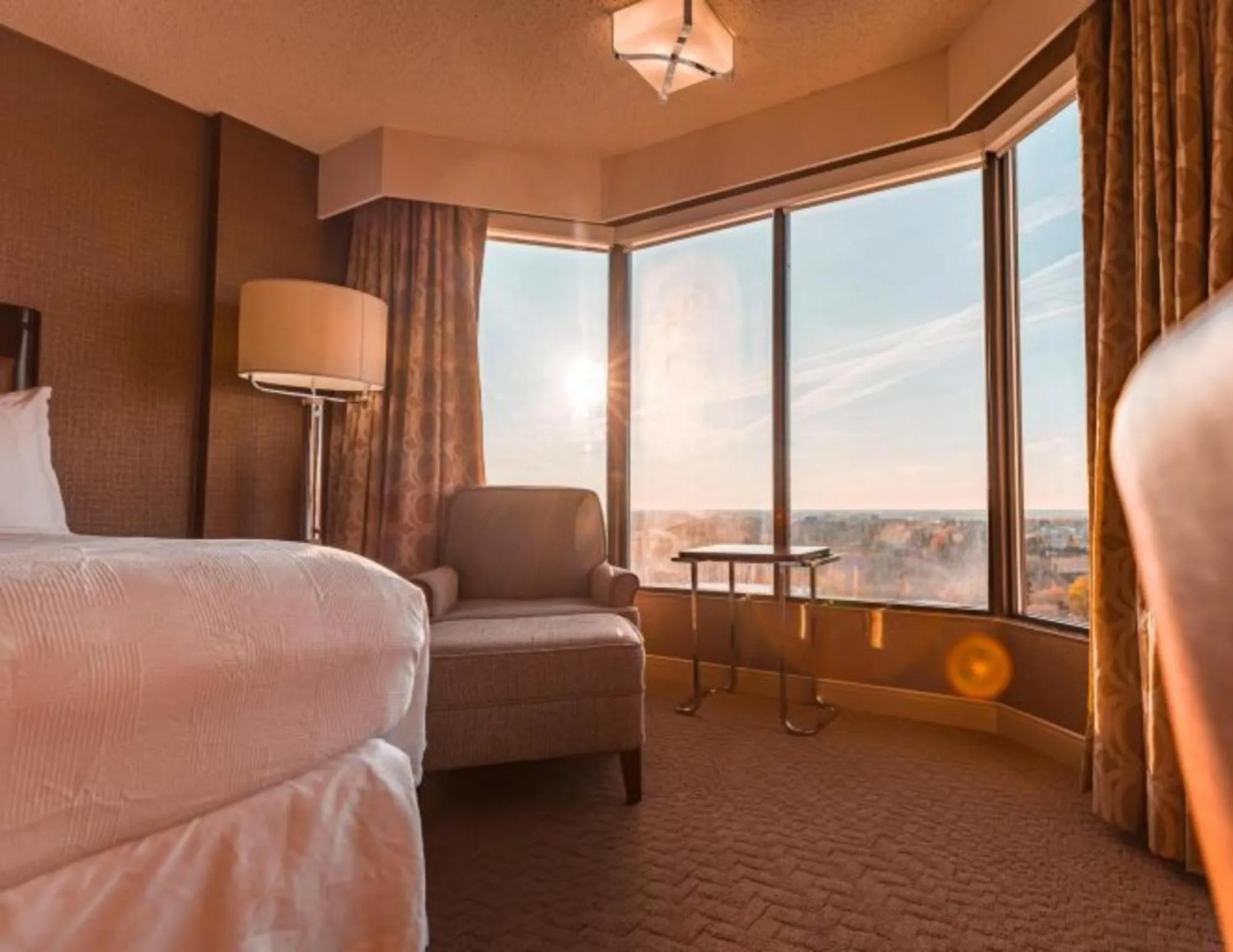 View (from property/room), Bed in Red Deer Resort & Casino