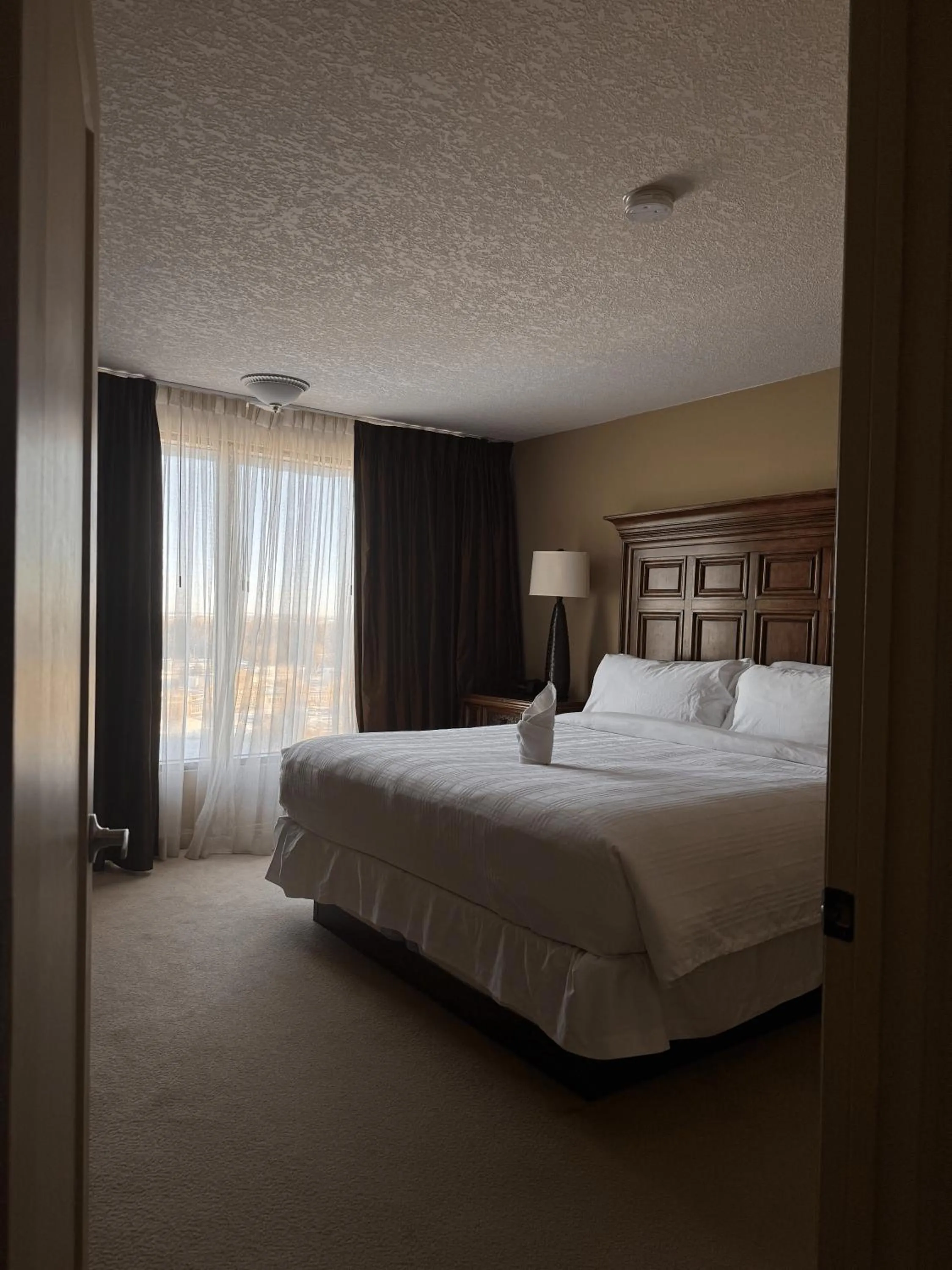 View (from property/room), Bed in Red Deer Resort & Casino