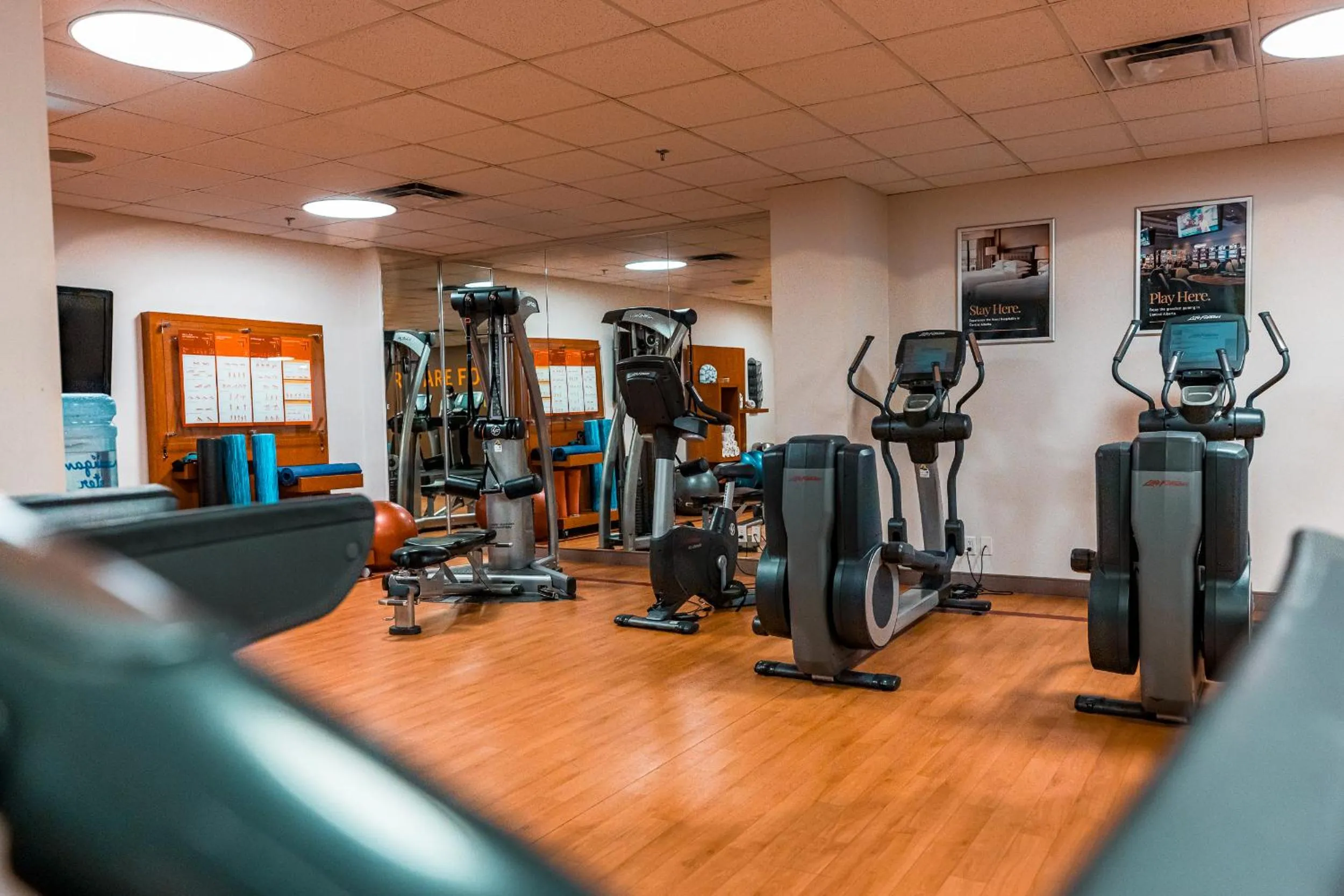 Fitness centre/facilities in Red Deer Resort & Casino