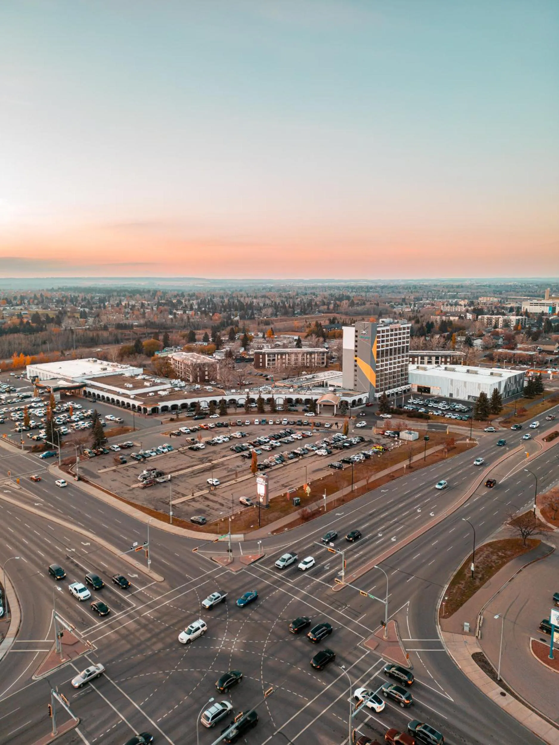 City view in Red Deer Resort & Casino
