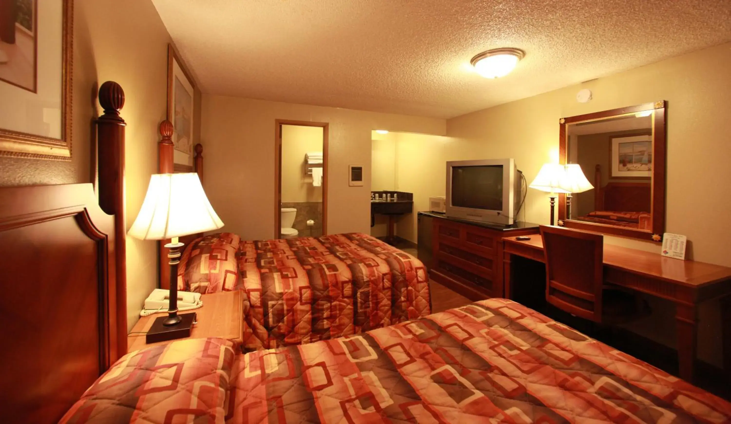 Double Room with Two Double Beds in Executive Motel Double Room with Two Double Beds in Executive Motel