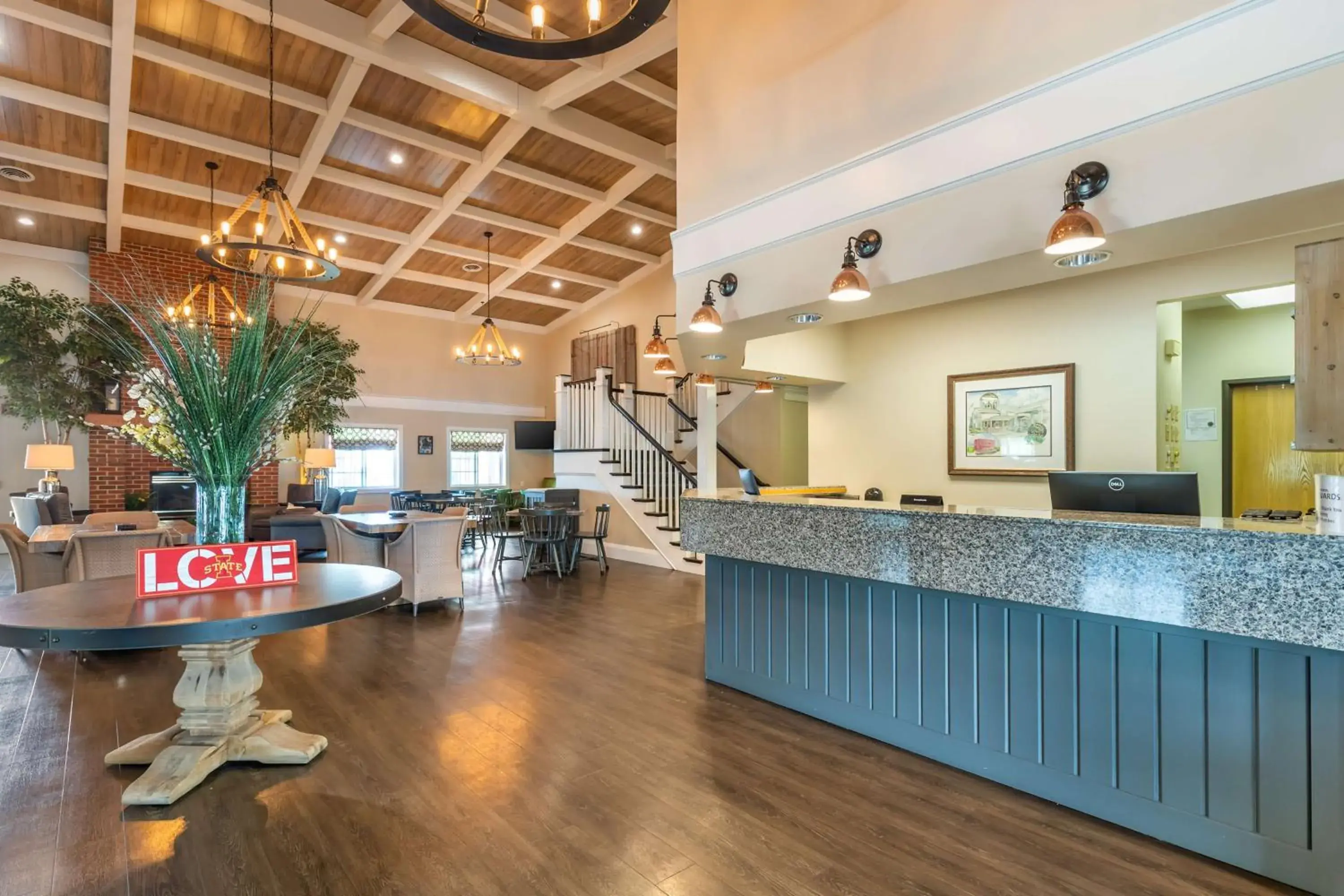 Lobby or reception in Best Western Plus University Park Inn & Suites Lobby or reception in Best Western Plus University Park Inn & Suites