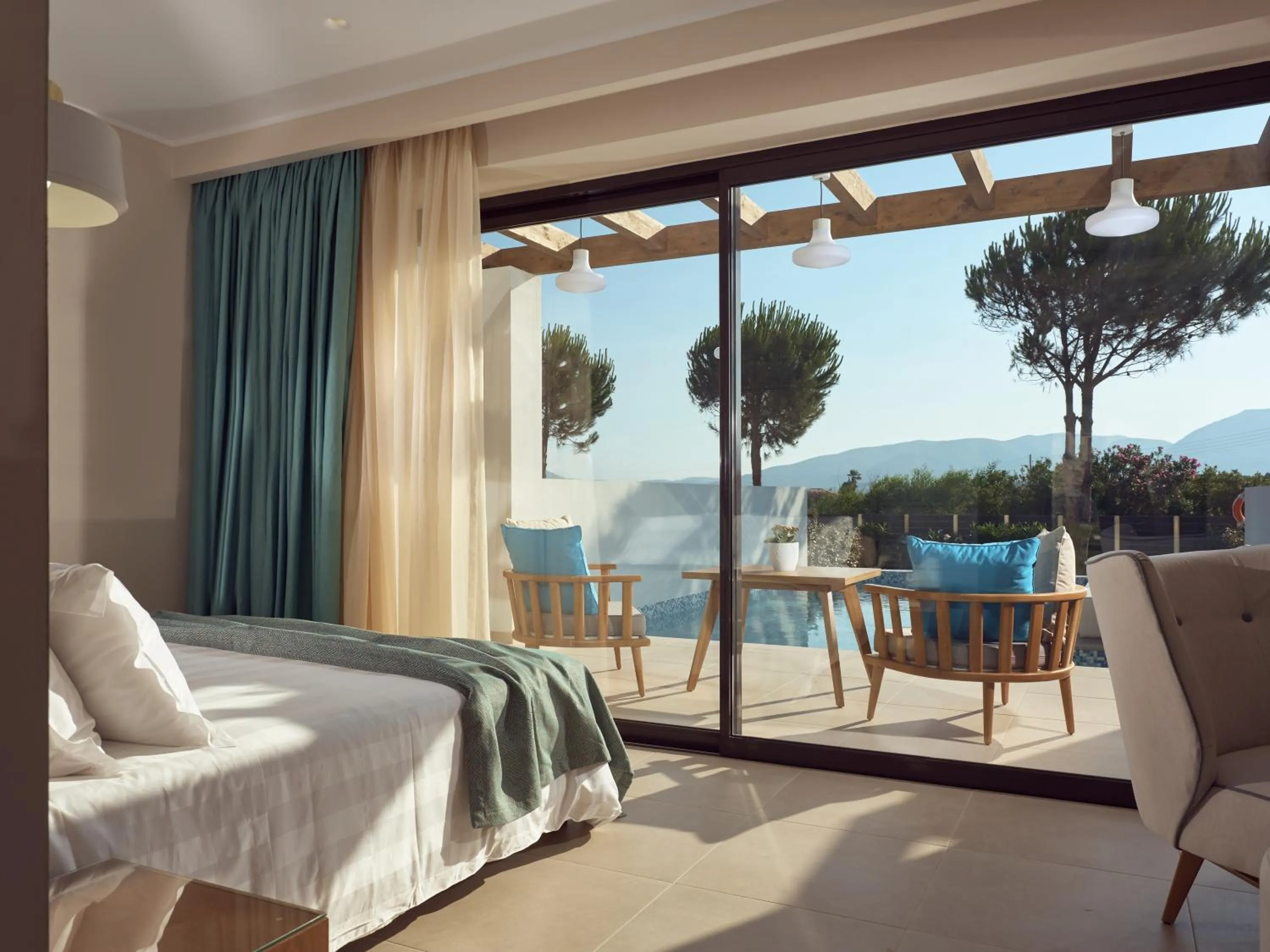 Photo of the whole room, Bed in Golden Sun Resort - Adults Only