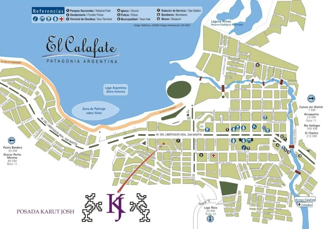 Floor plan in Posada Karut Josh