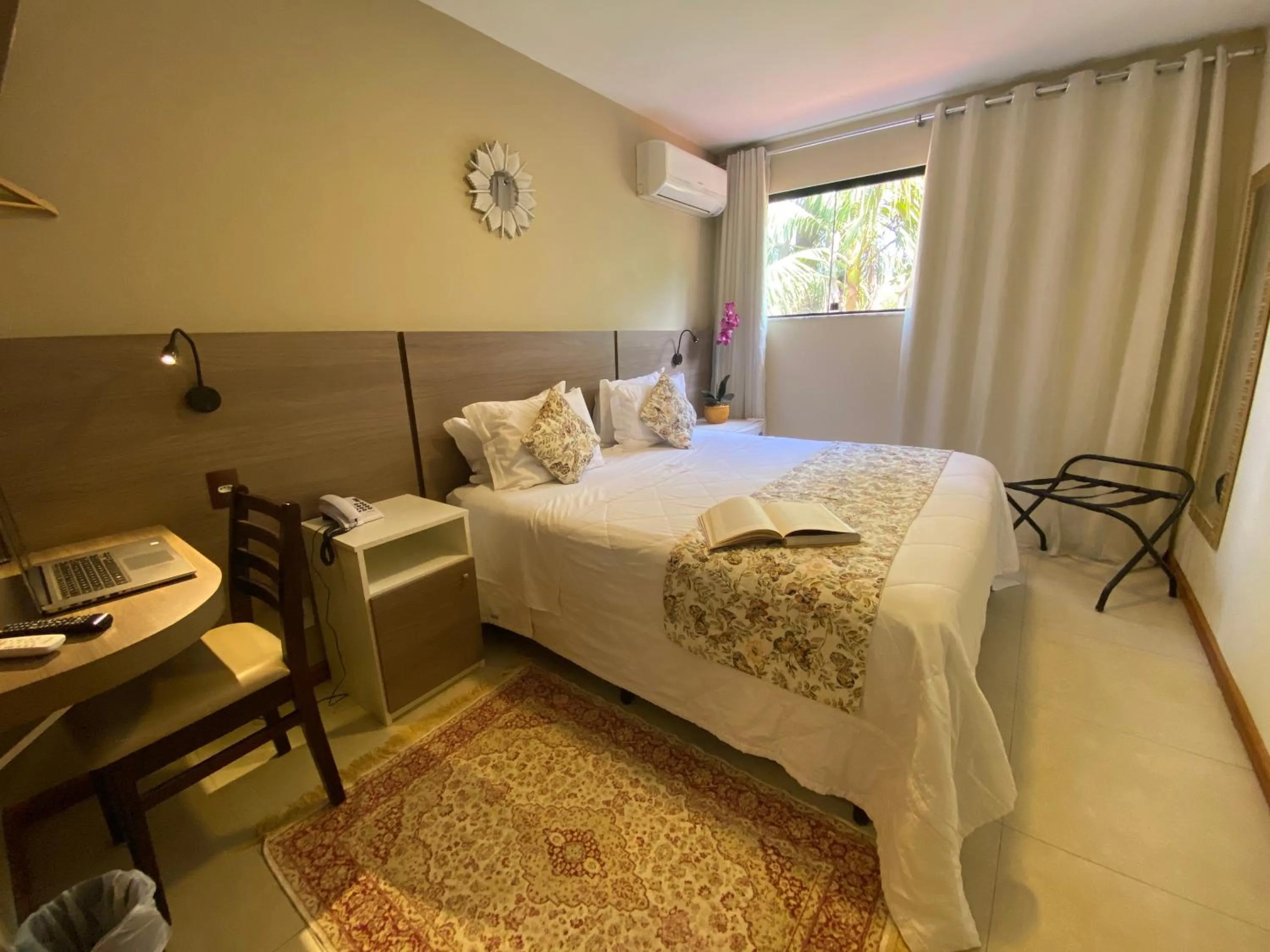 Bed in Princesa Isabel Pousada e Hotel – Dom Pedro