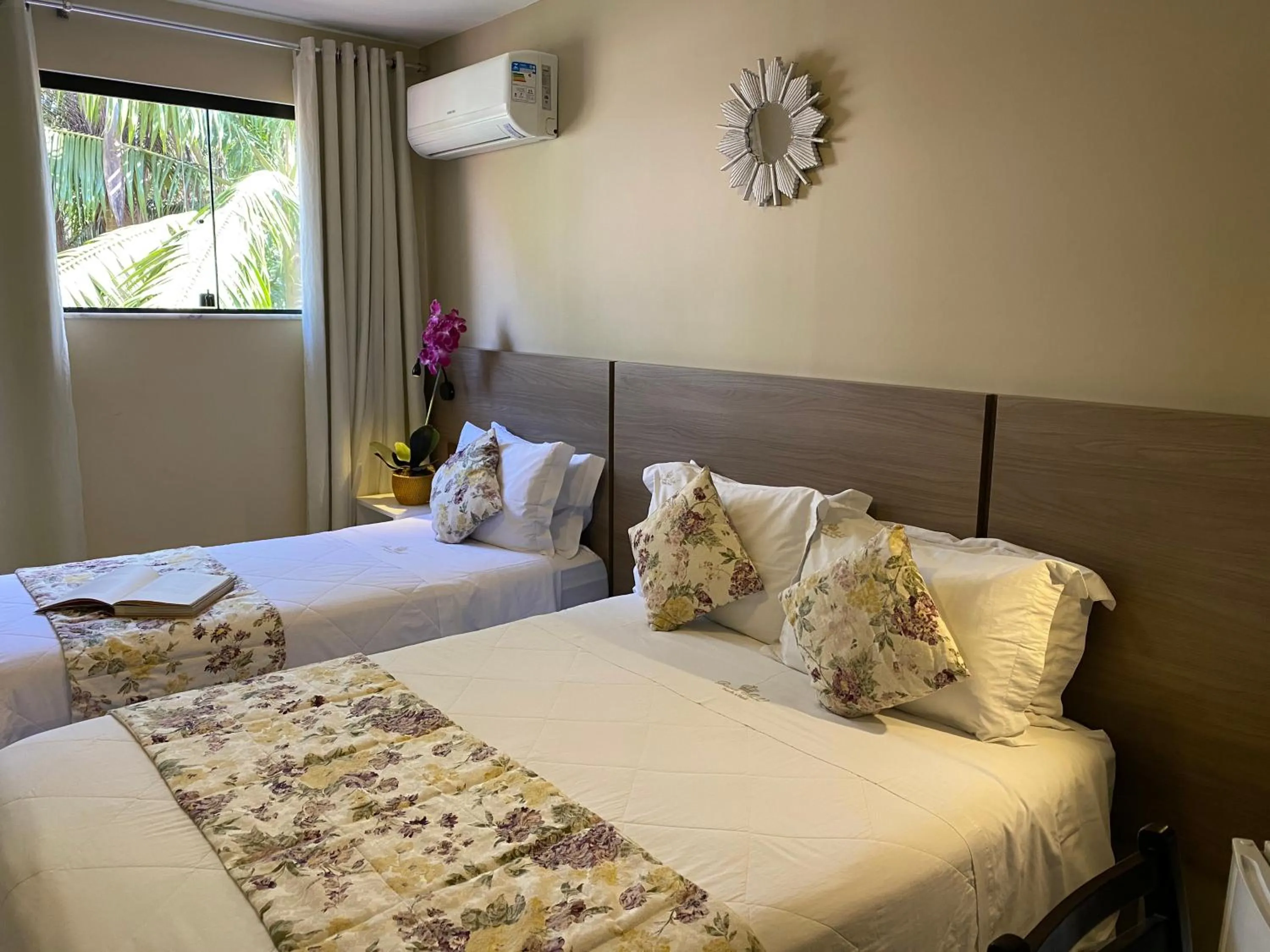 Bed in Princesa Isabel Pousada e Hotel – Dom Pedro