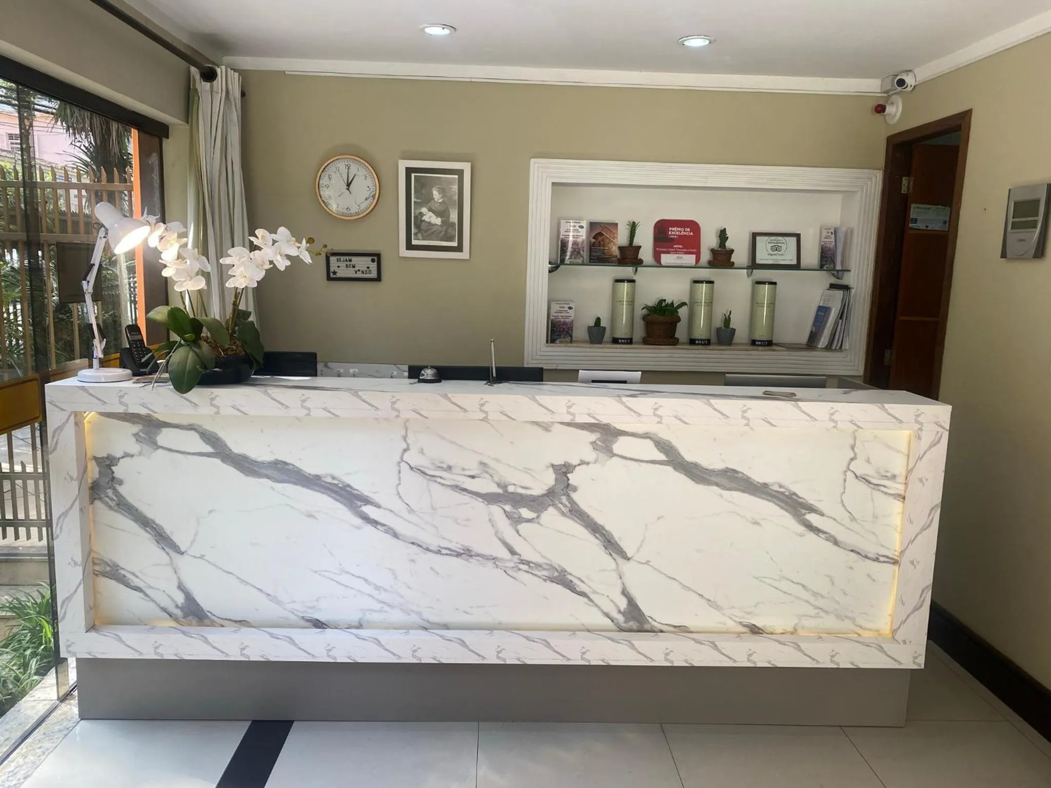 Lobby or reception in Princesa Isabel Pousada e Hotel – Dom Pedro