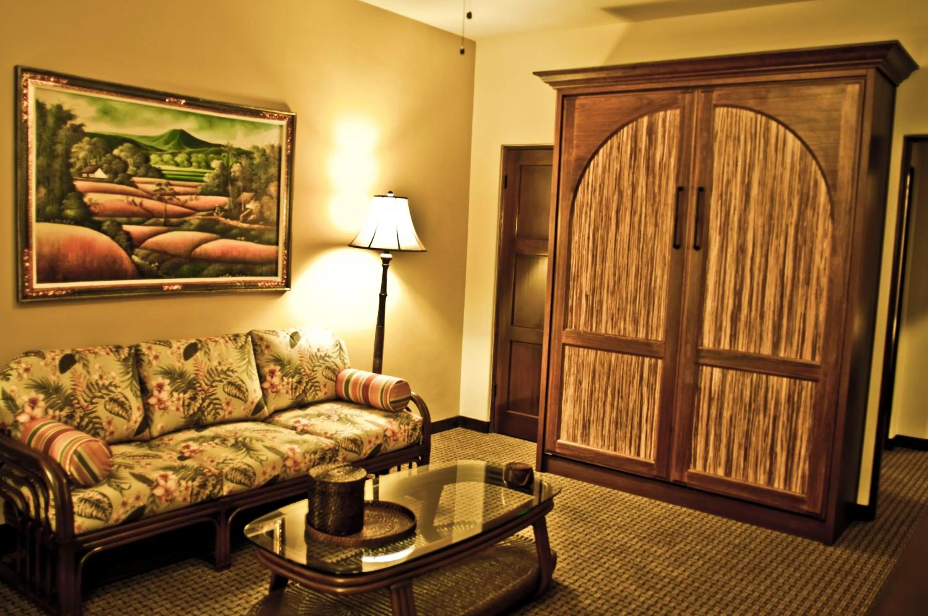 Living room in Pantai Inn