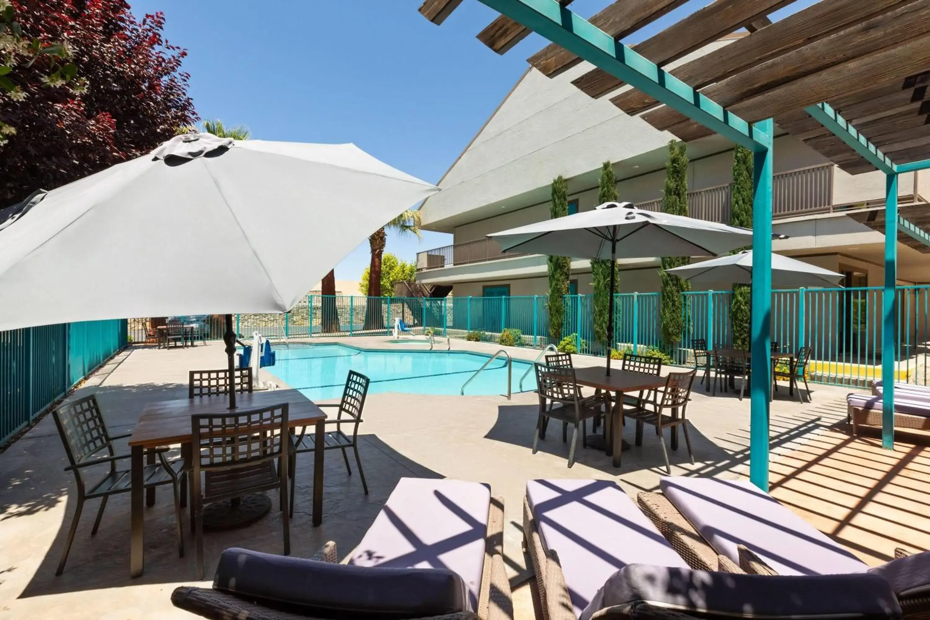 Swimming pool in Ramada by Wyndham El Paso Swimming pool in Ramada by Wyndham El Paso