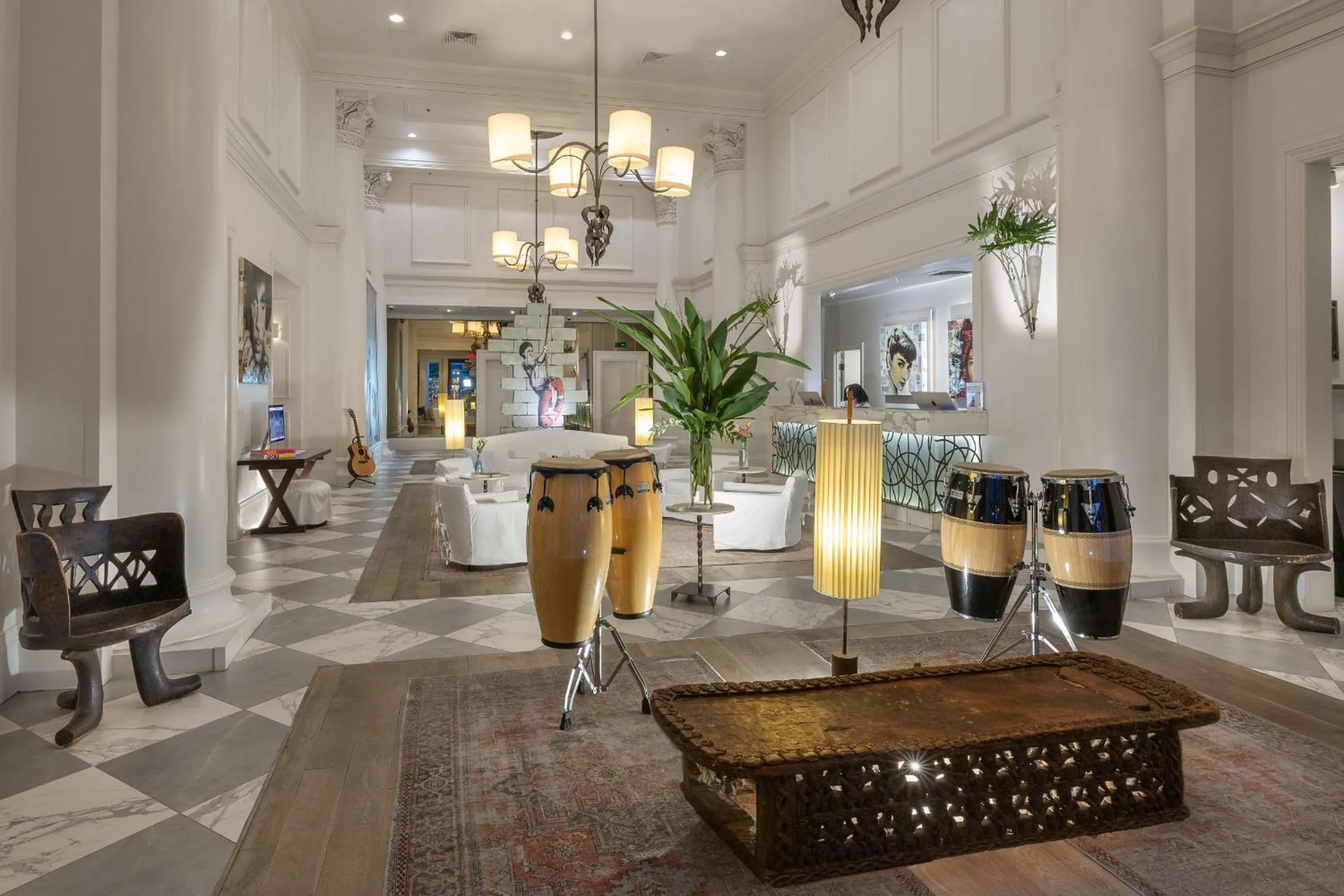 Lobby or reception in International House Hotel