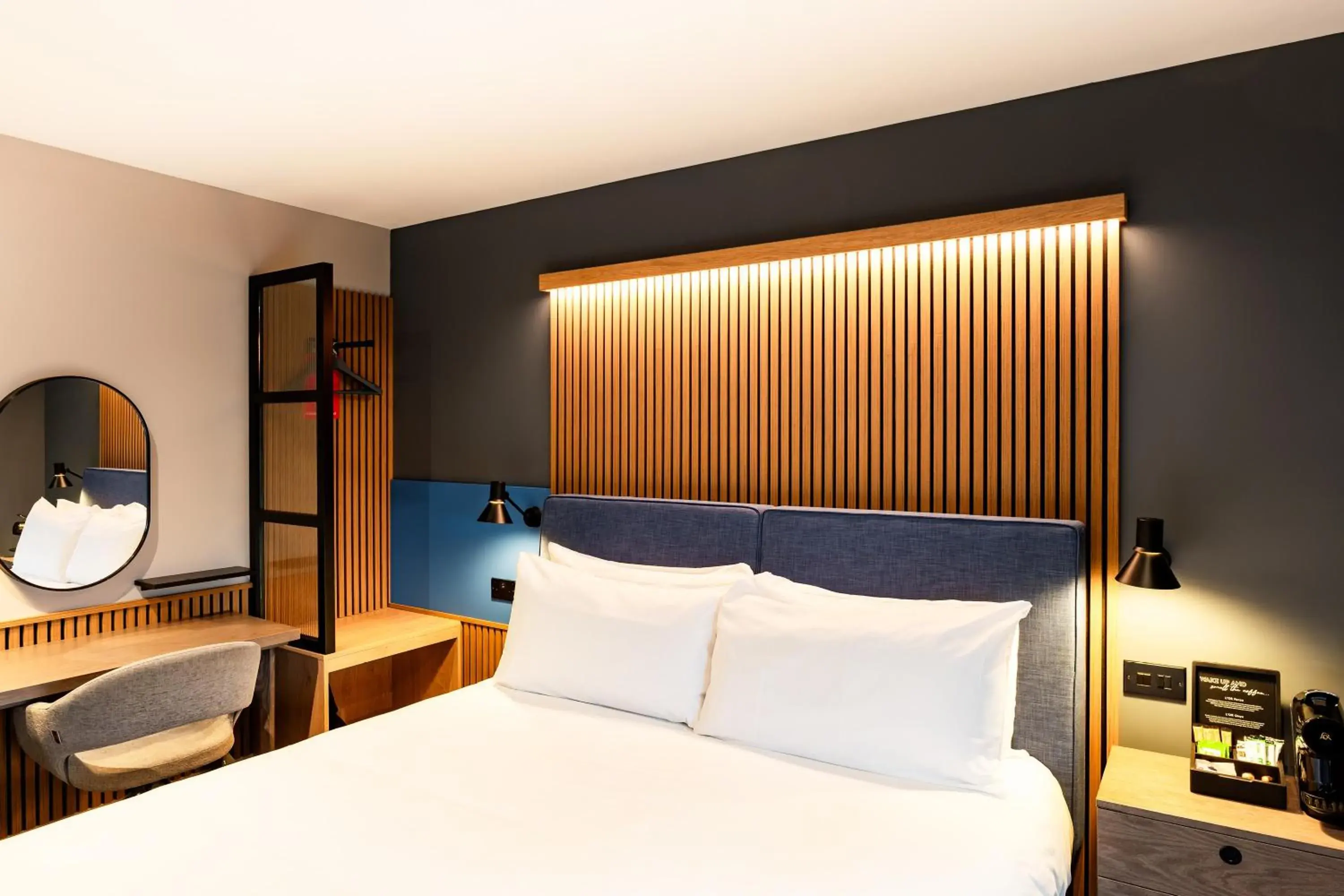 Bedroom, Bed in Village Hotel Manchester Ashton Bedroom, Bed in Village Hotel Manchester Ashton