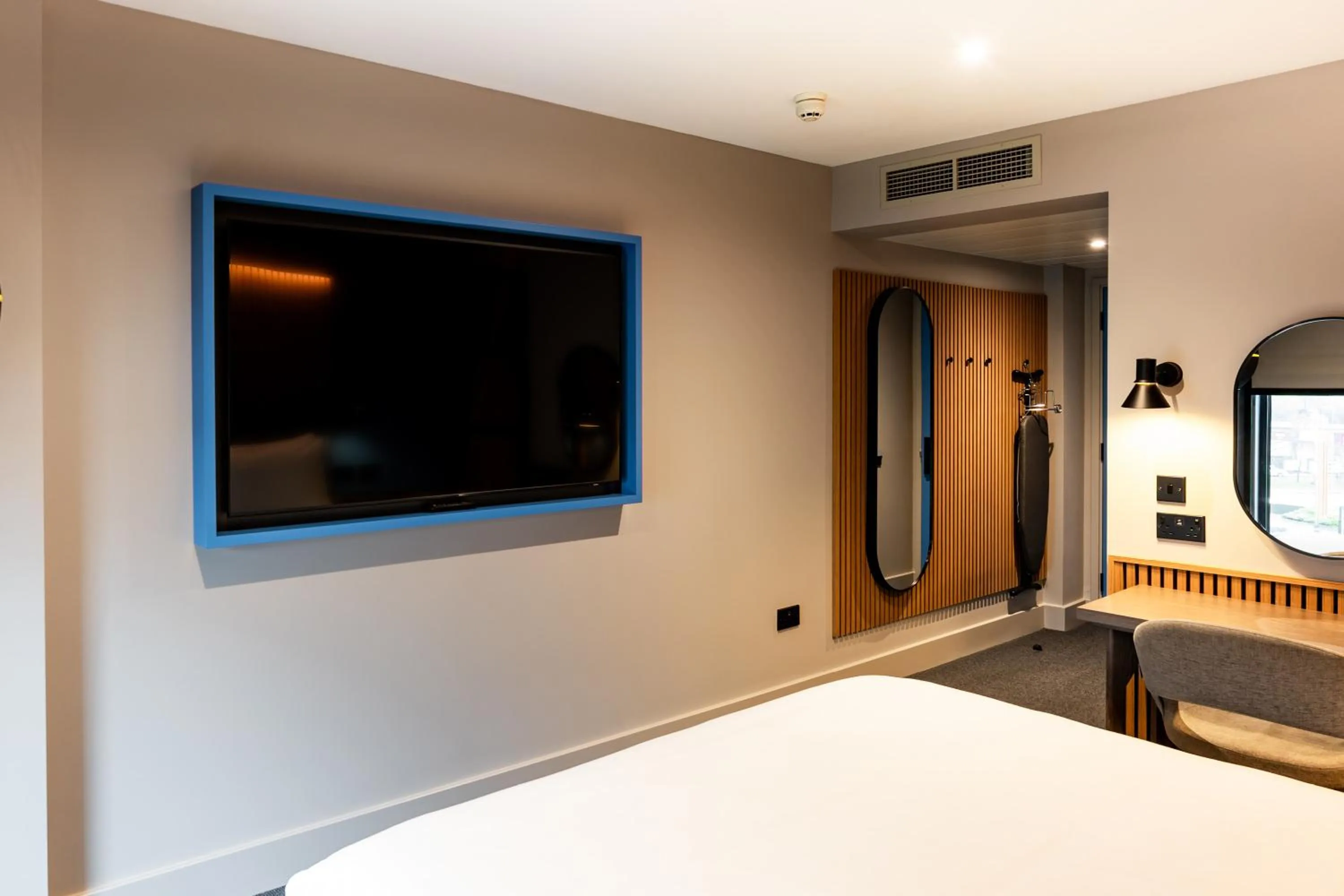 Bedroom, Bed in Village Hotel Manchester Ashton