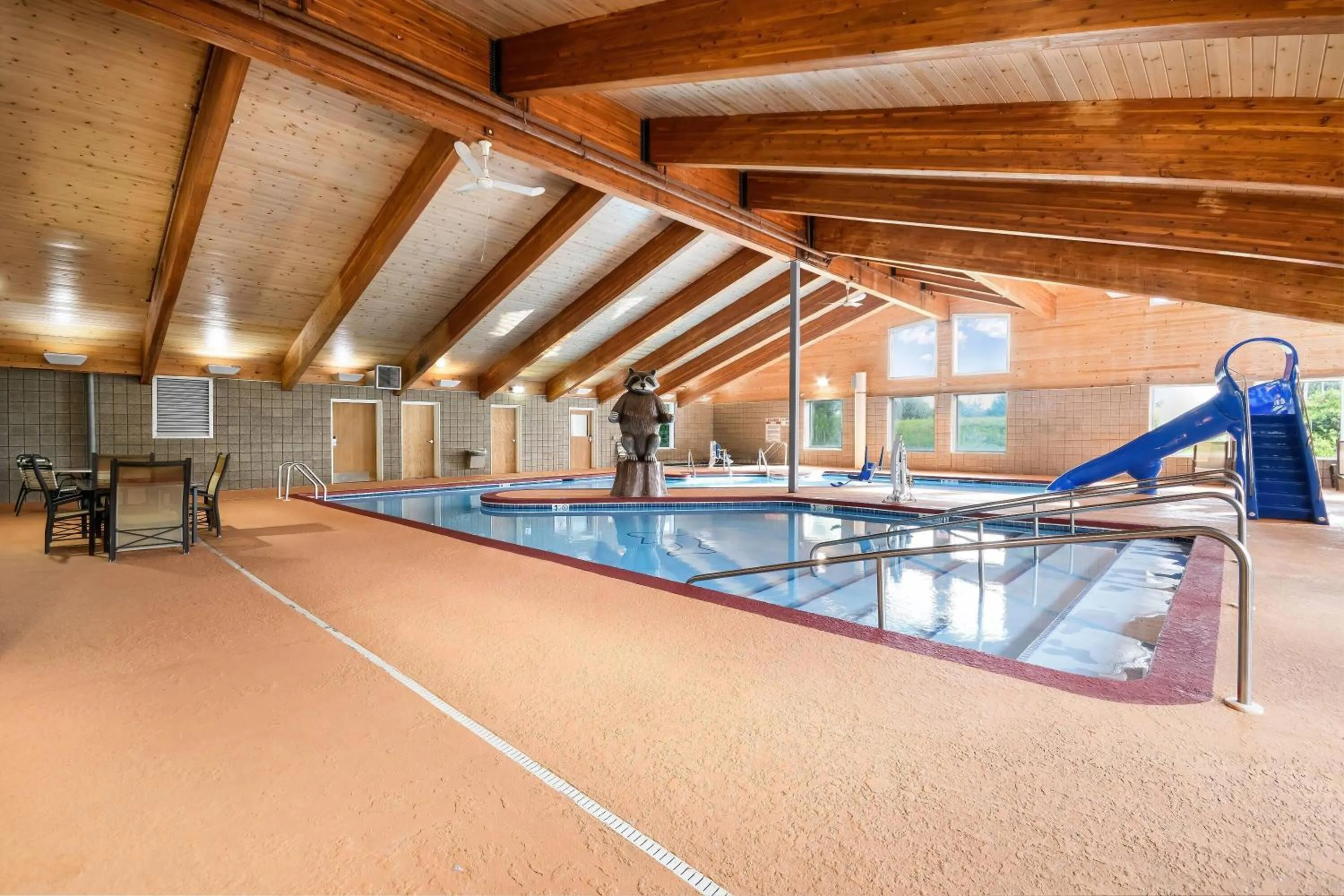 Swimming pool in AmericInn by Wyndham Wausau
