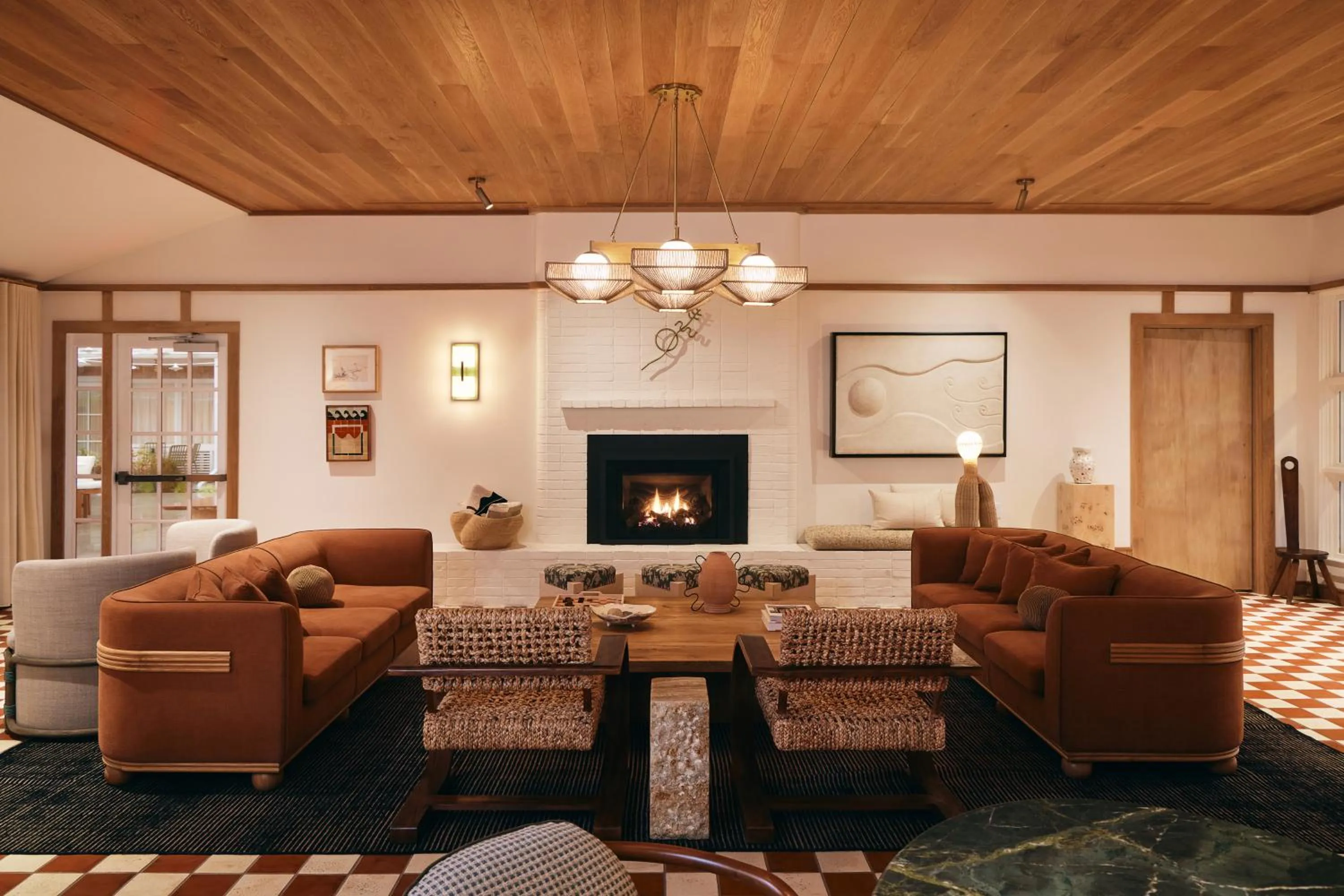 Seating area in Beachside on Nantucket