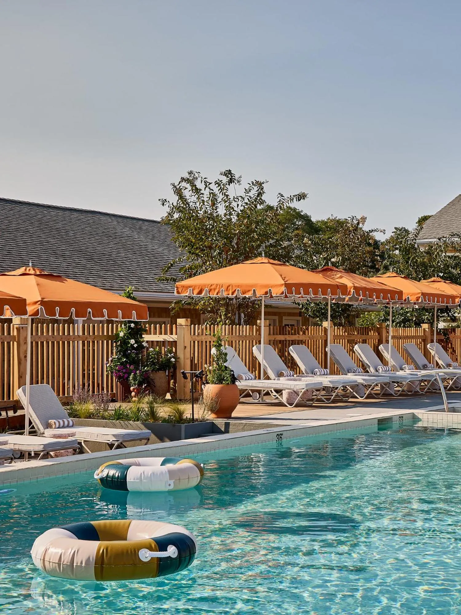 Swimming pool in Beachside on Nantucket