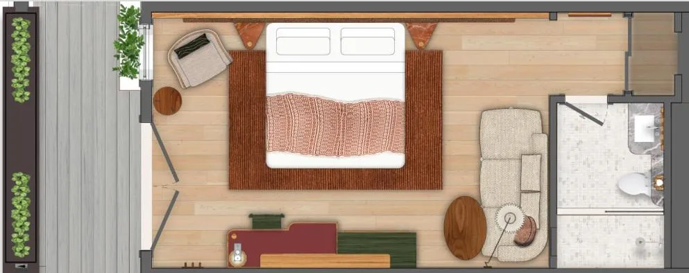 Floor plan in Beachside on Nantucket