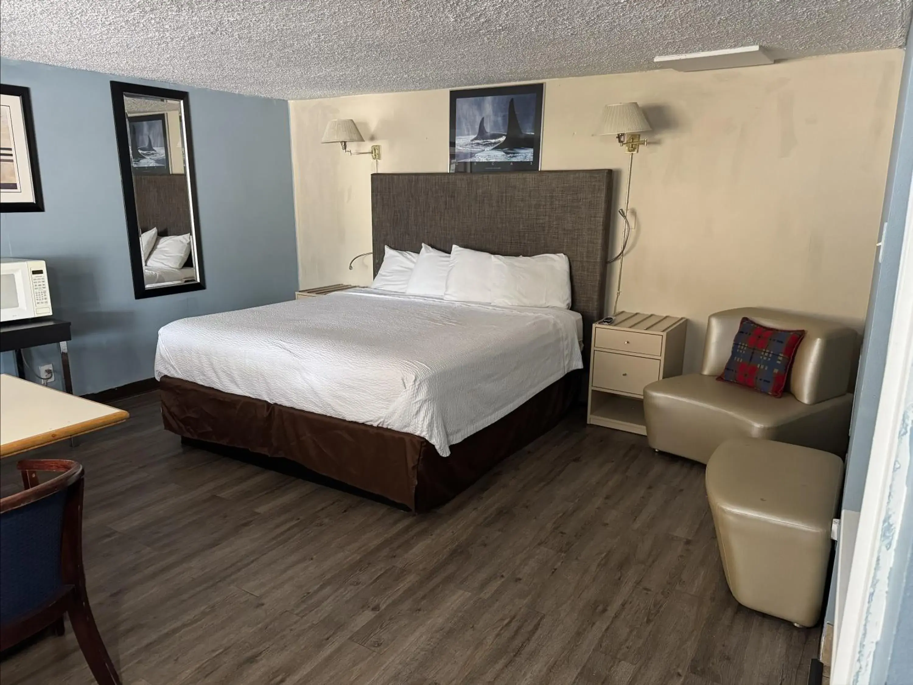 Bed in Safari Motel Bed in Safari Motel