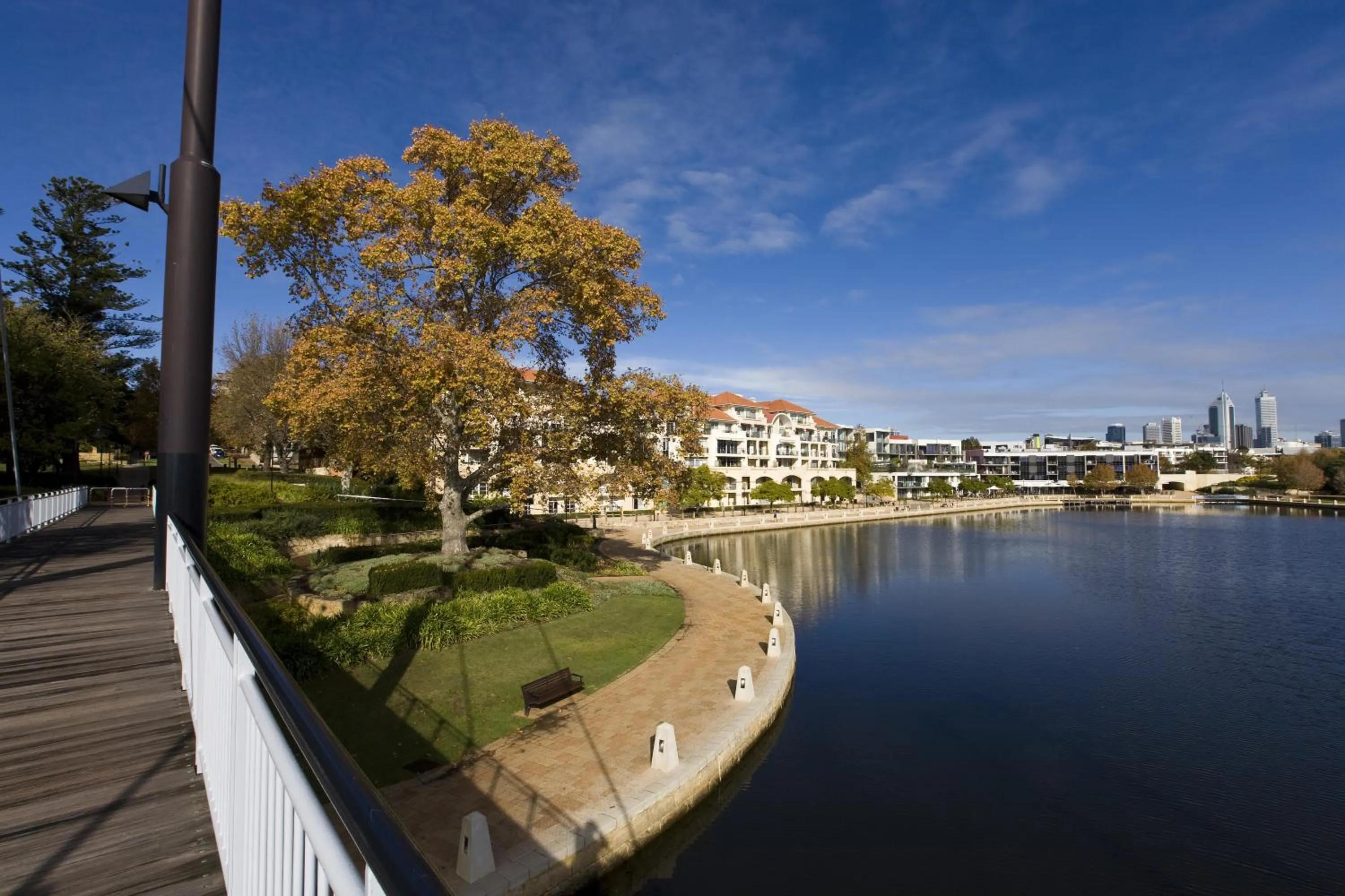 Off site in East Perth Suites Hotel