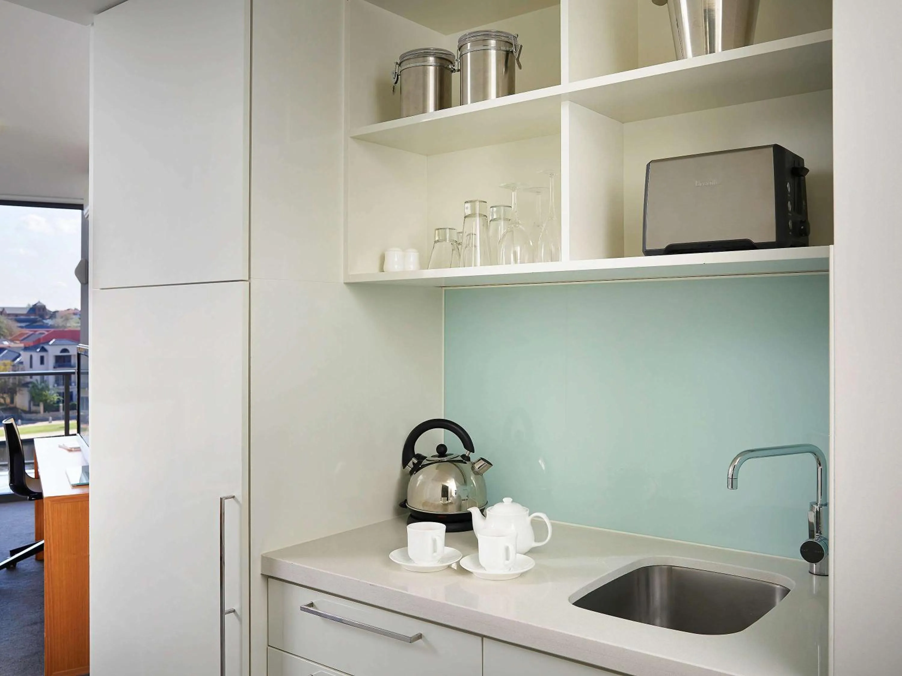 Photo of the whole room in East Perth Suites Hotel