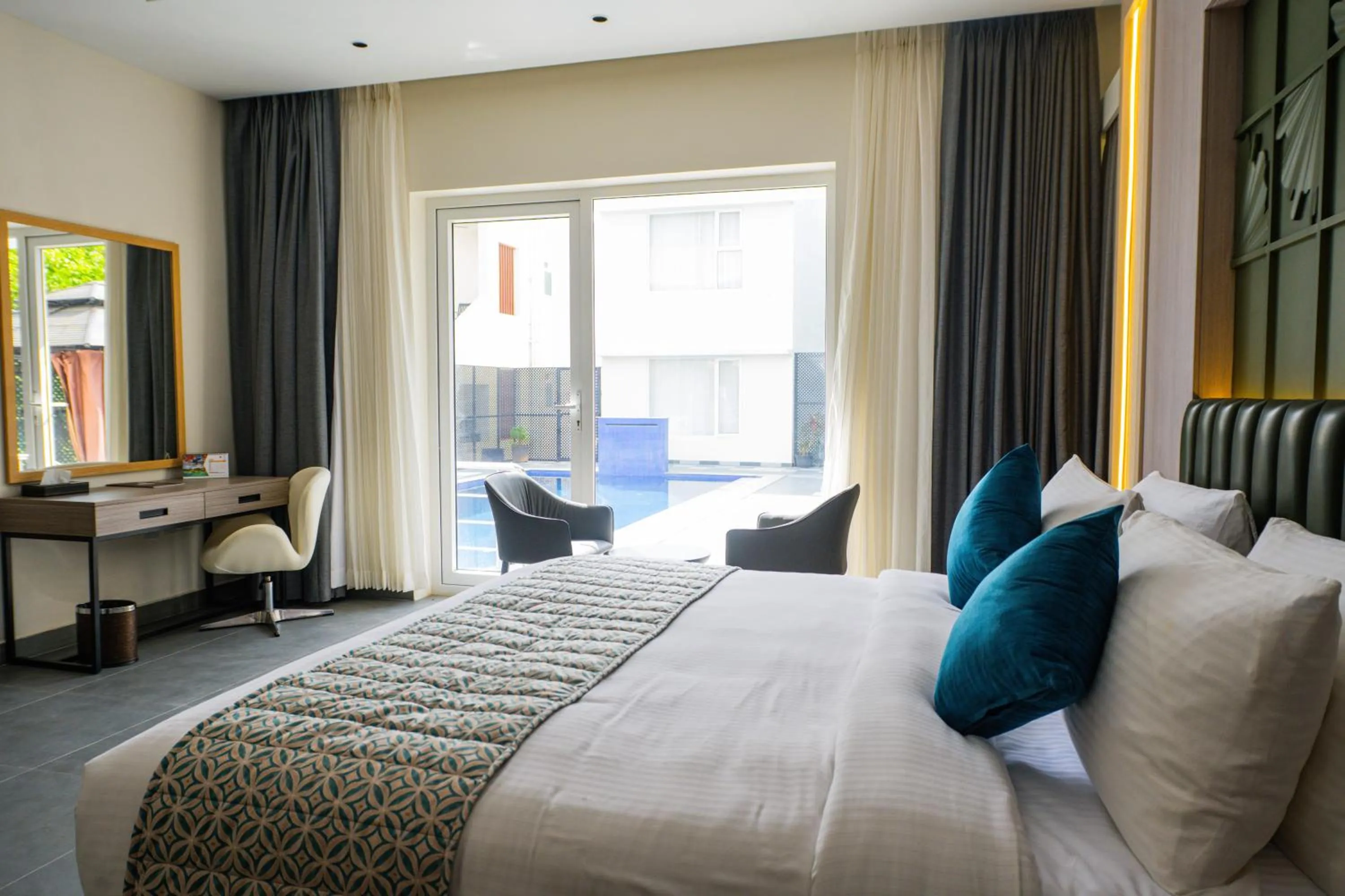 Bed in Esthell Village Resort