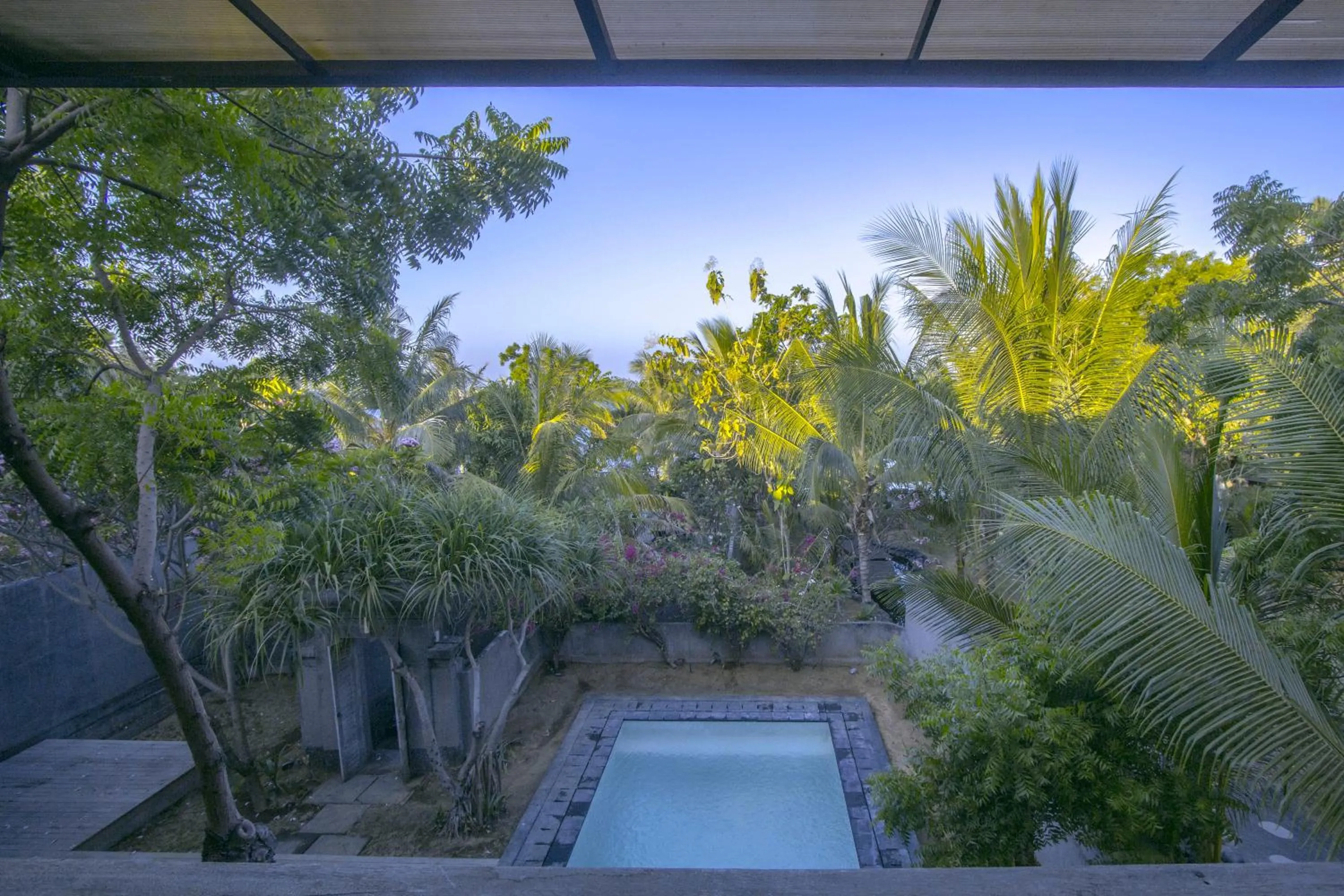 Swimming pool in Kajane Tulamben Bali