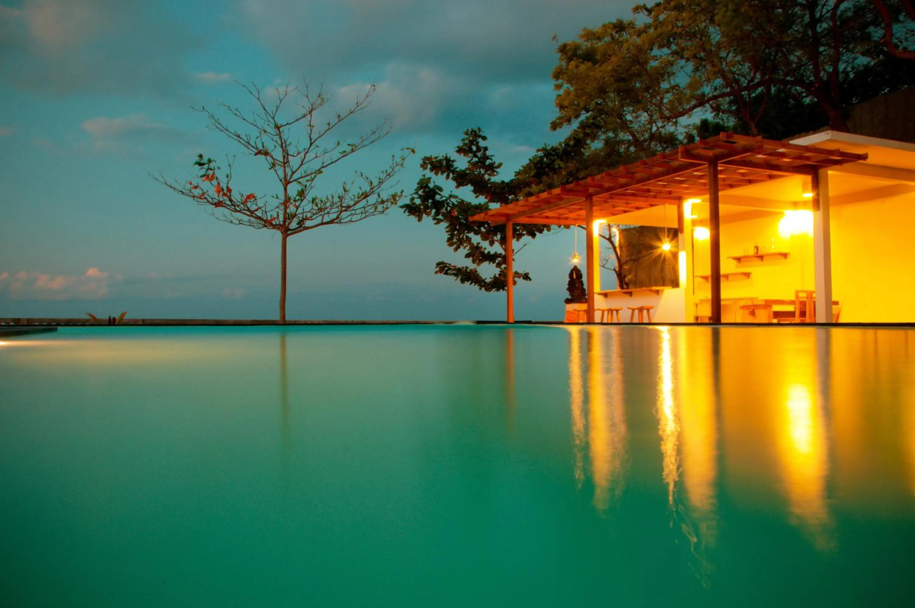 Swimming pool in Kajane Tulamben Bali