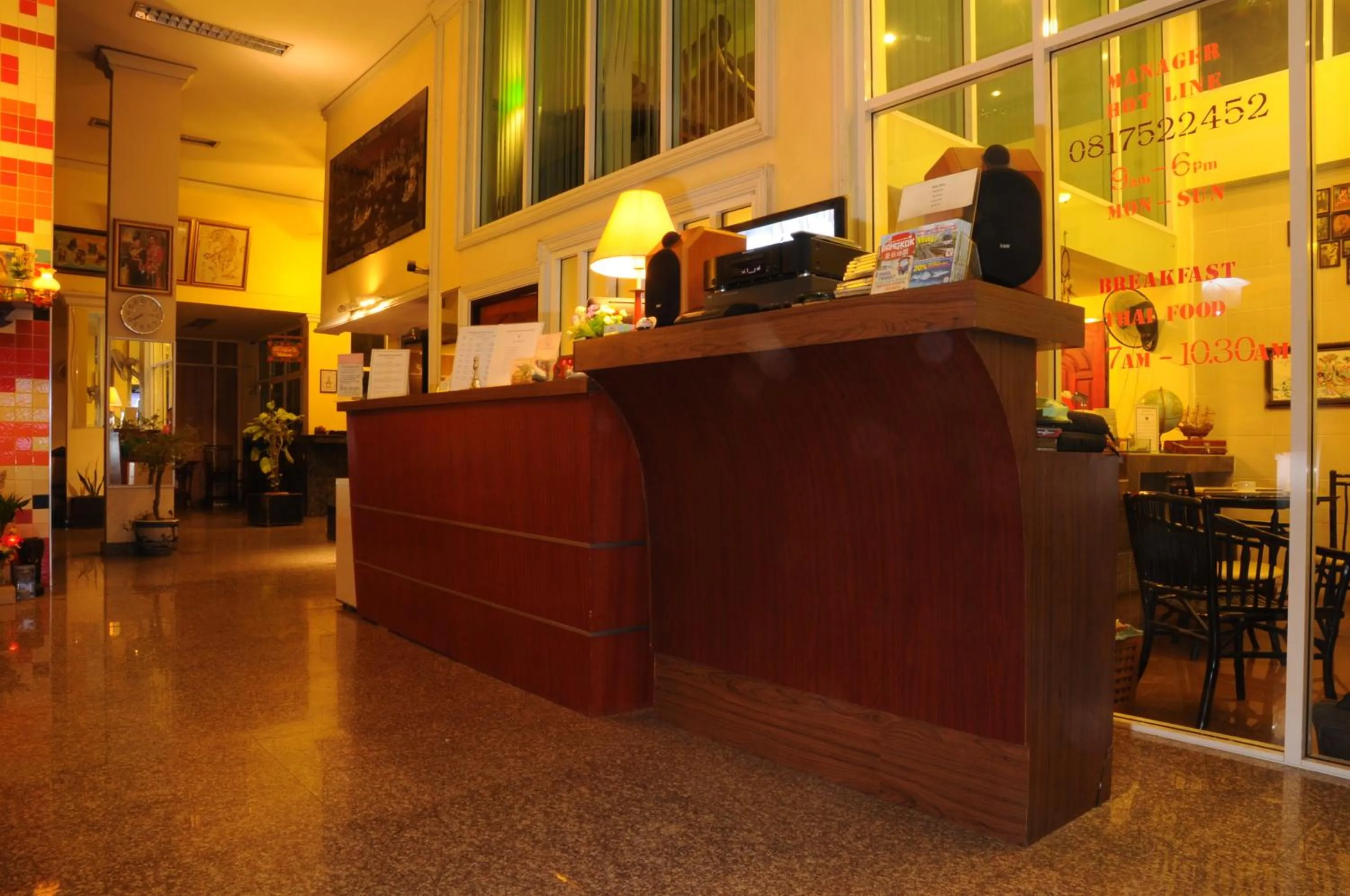 Lobby or reception in Lodge 61 Hotel