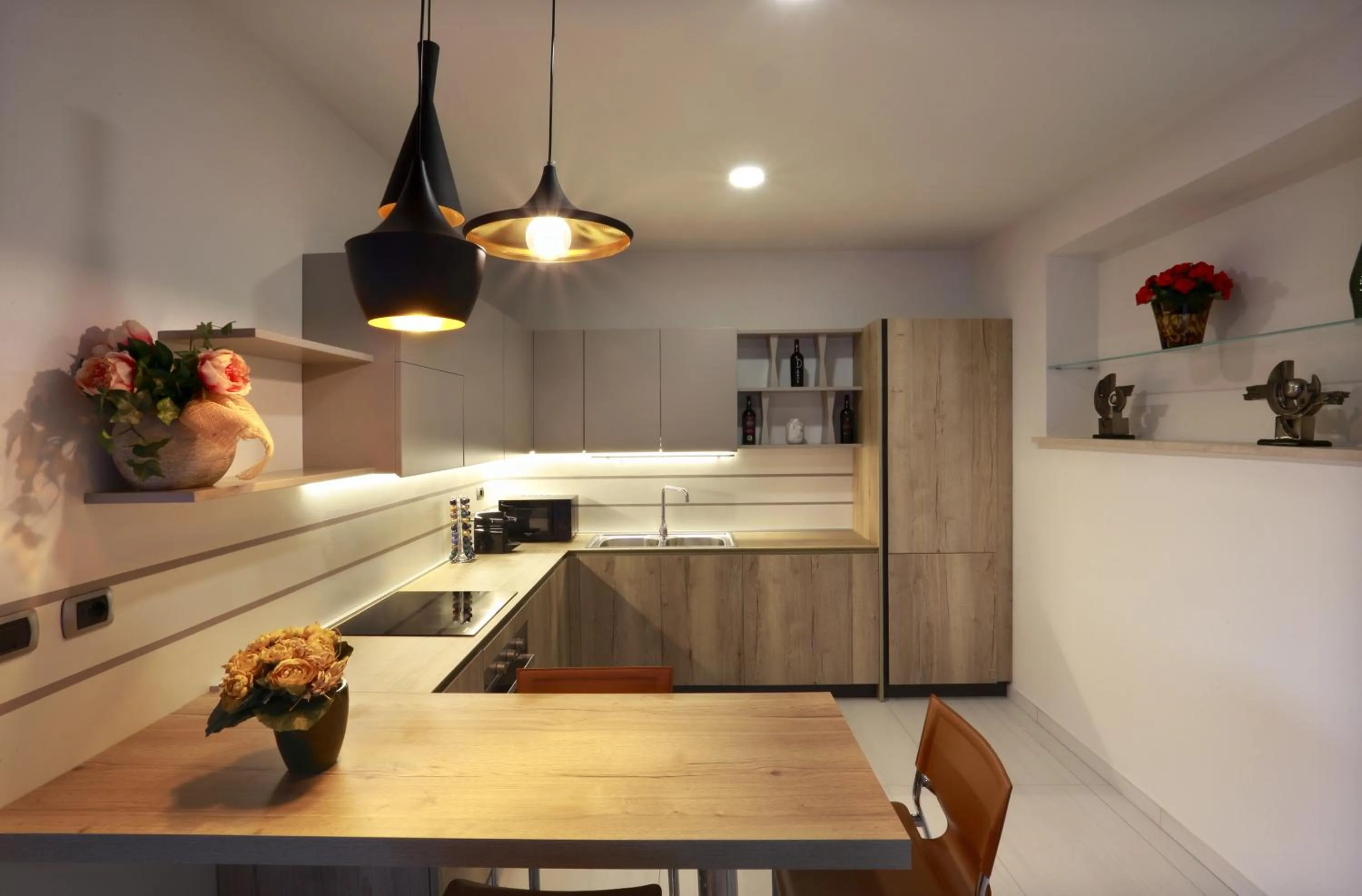 Kitchen or kitchenette in Ferrocino Resort