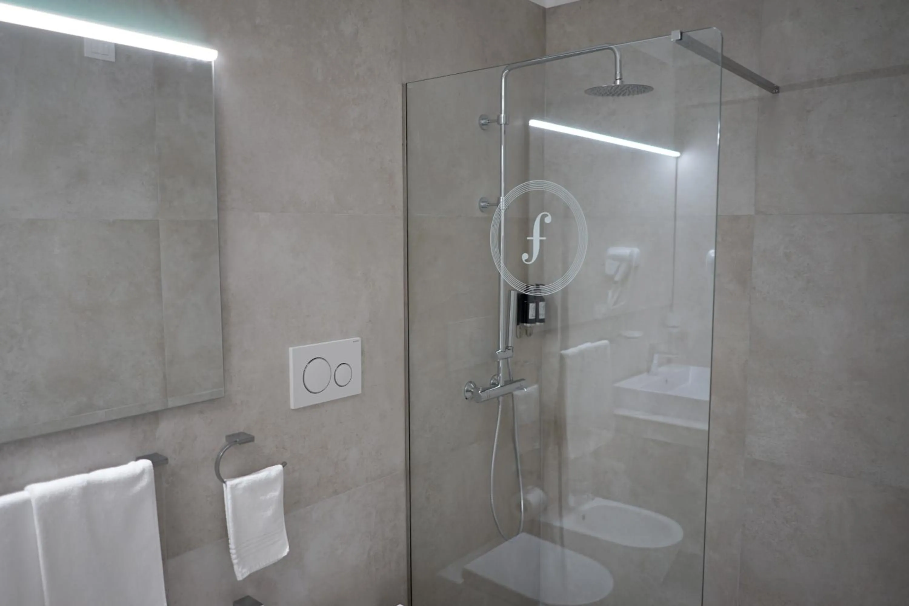 Bathroom in Ferrocino Resort