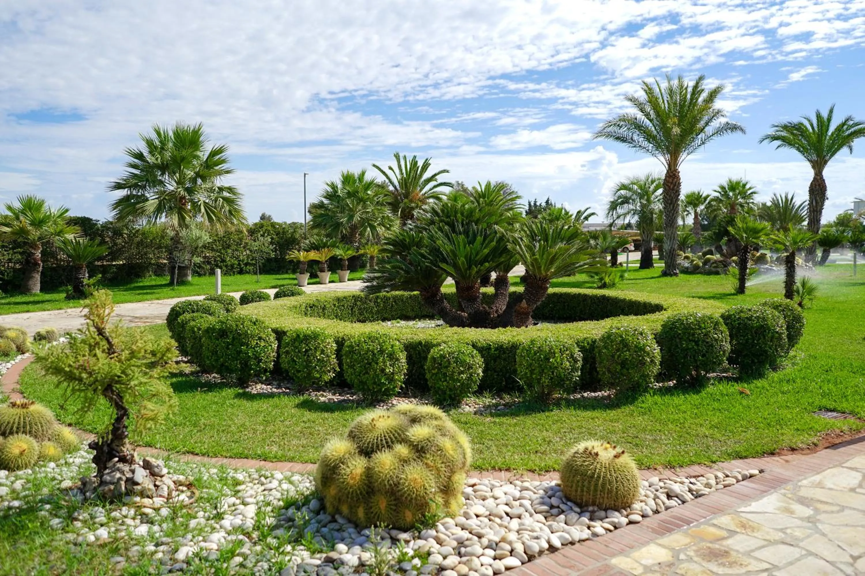 Garden in Ferrocino Resort