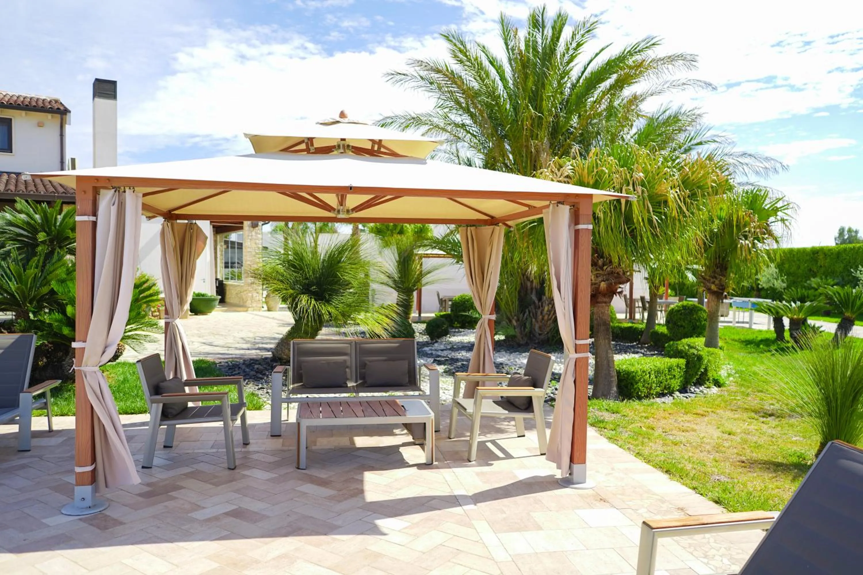 Garden in Ferrocino Resort