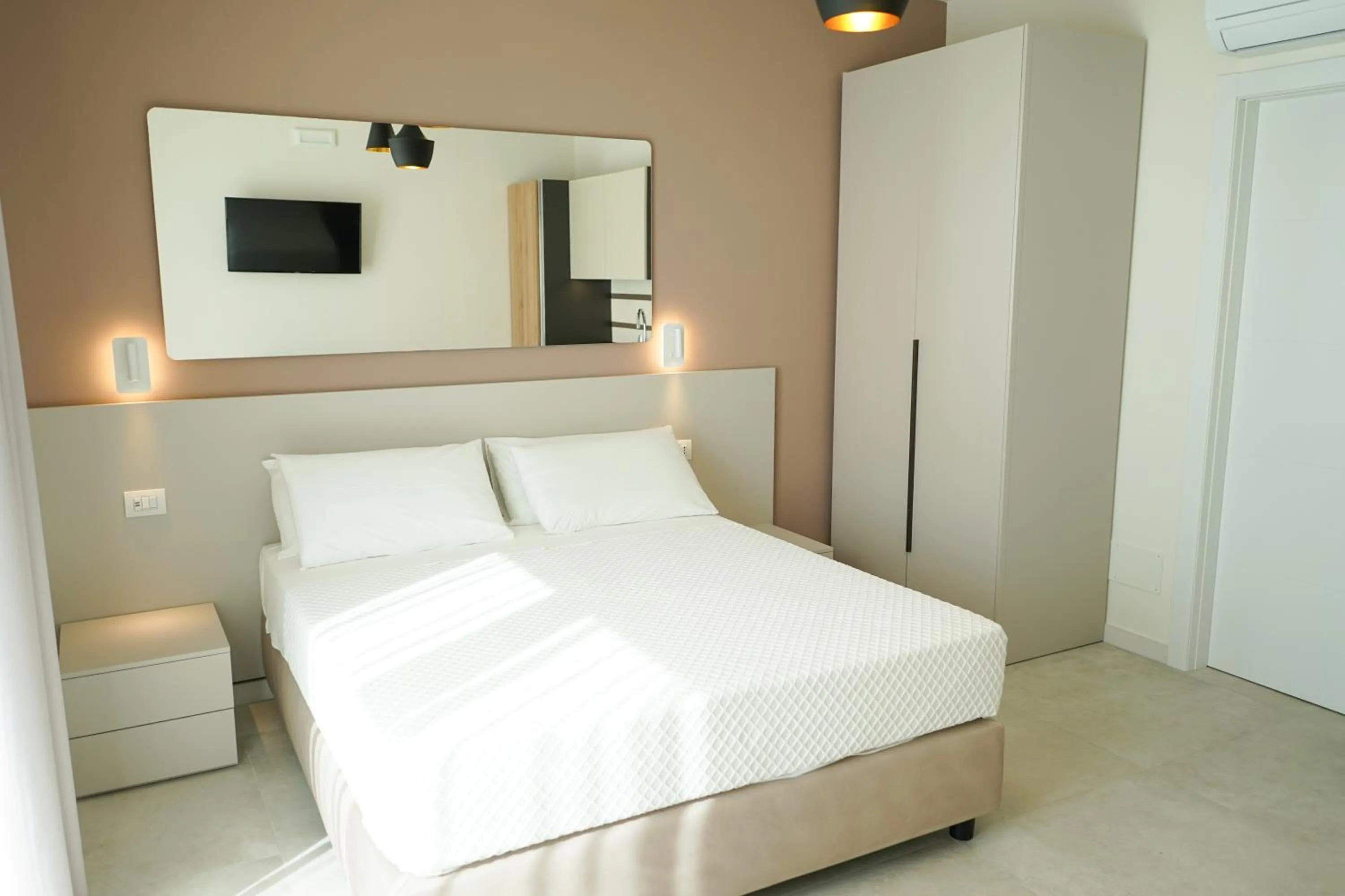 Bed in Ferrocino Resort