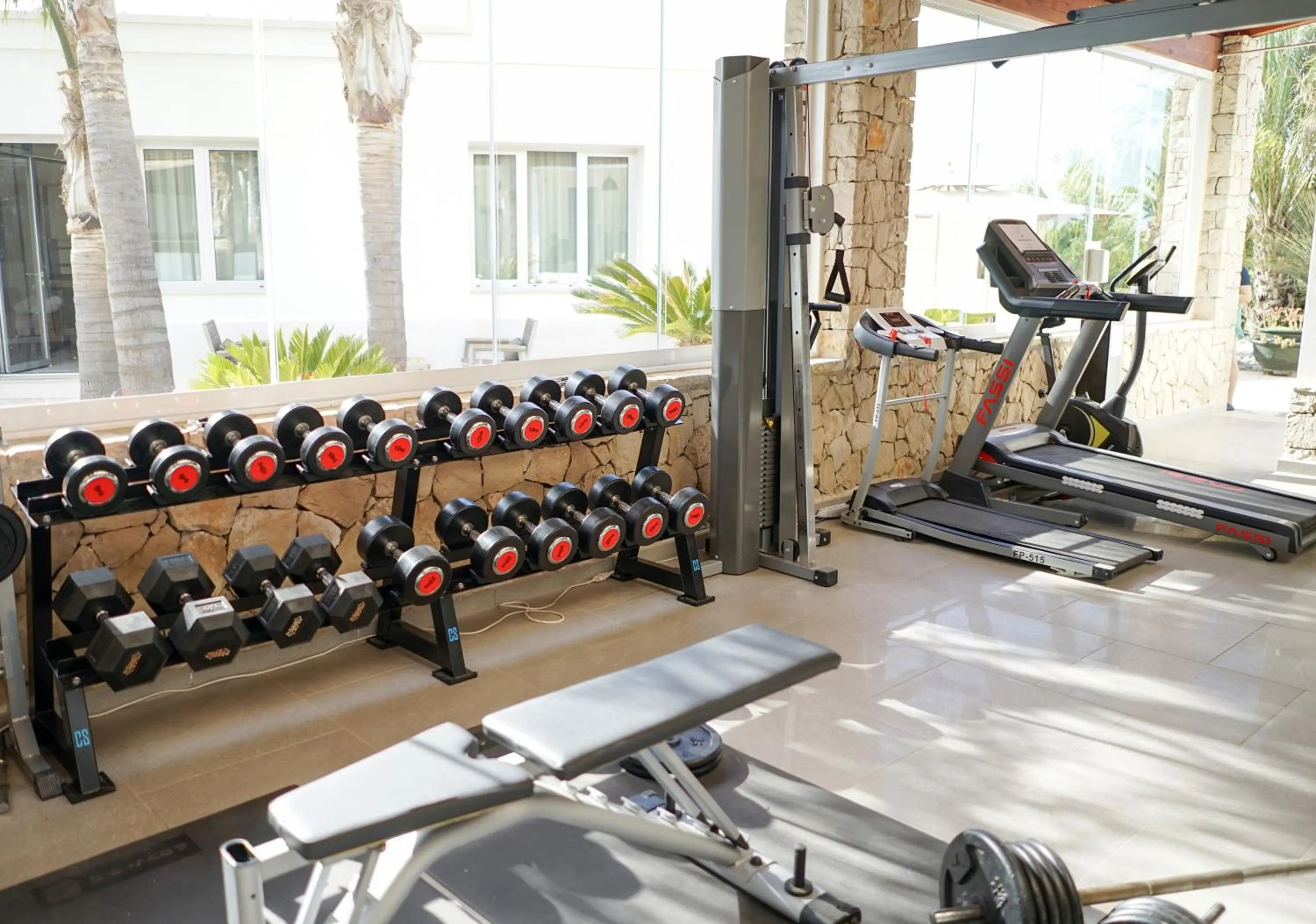 Fitness centre/facilities in Ferrocino Resort